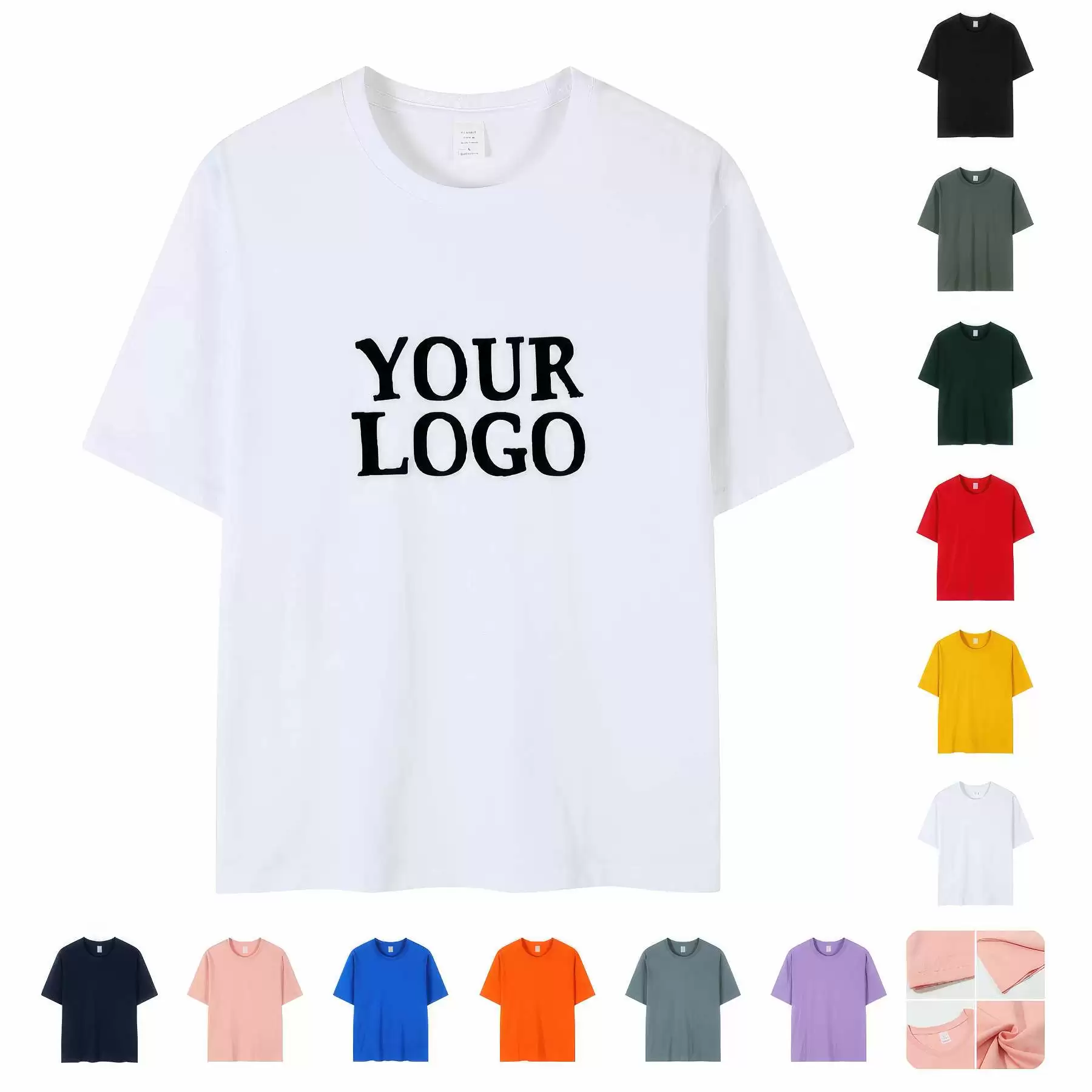 Customizable Unisex T-Shirts Great Promotion Gifts