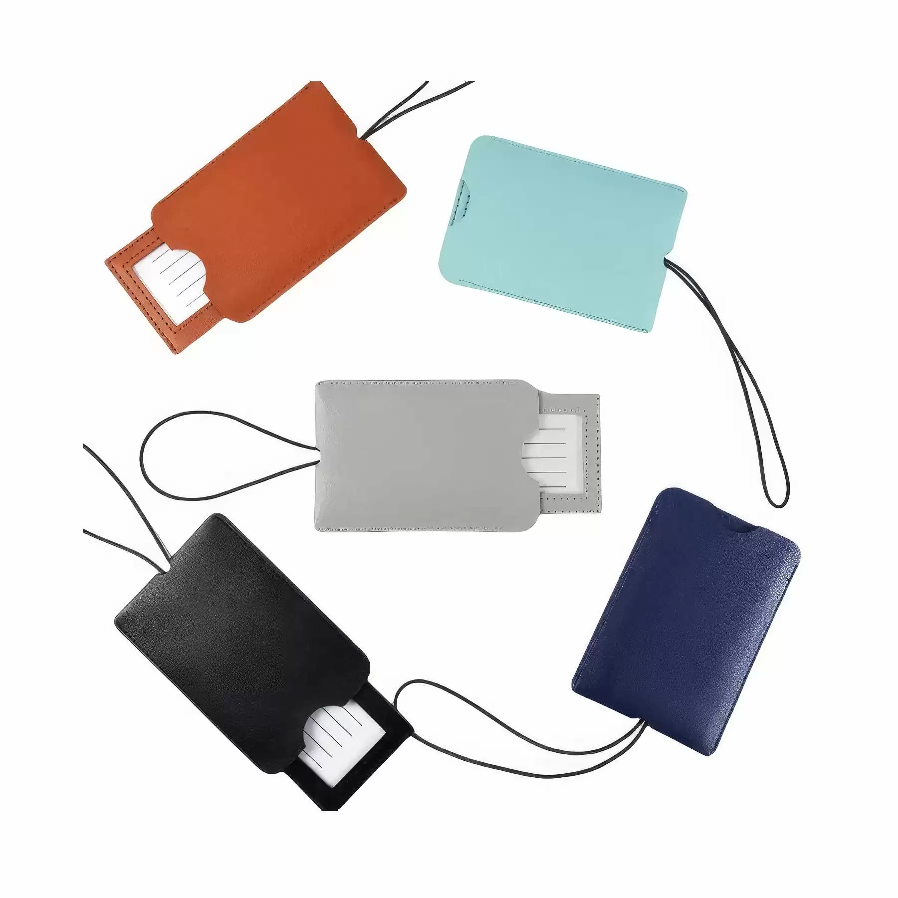 Customizable Luggage Tags With Privacy Protection Flap - Image 2