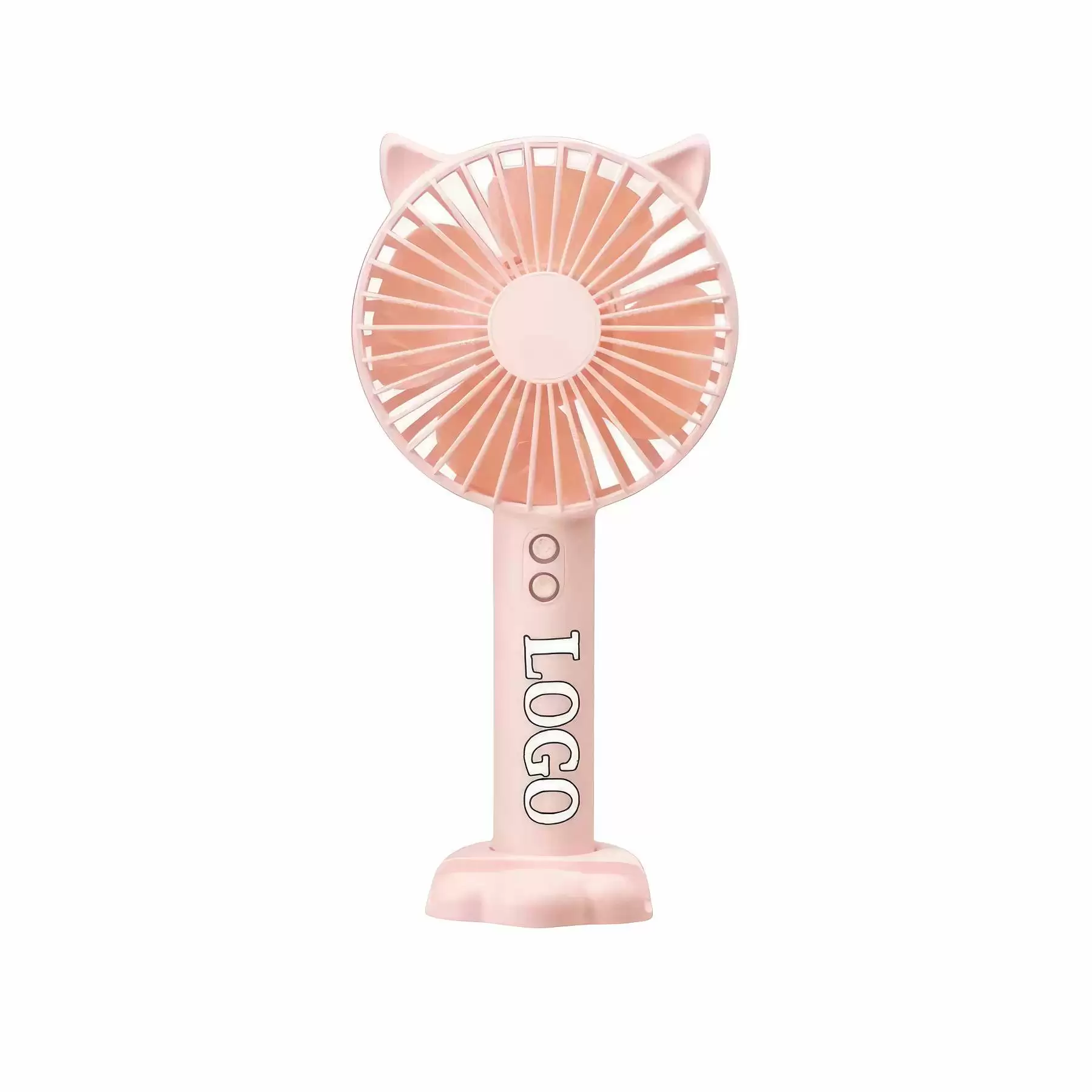 Customizable Mini Pocket Fan With Phone Holder Base - Image 2
