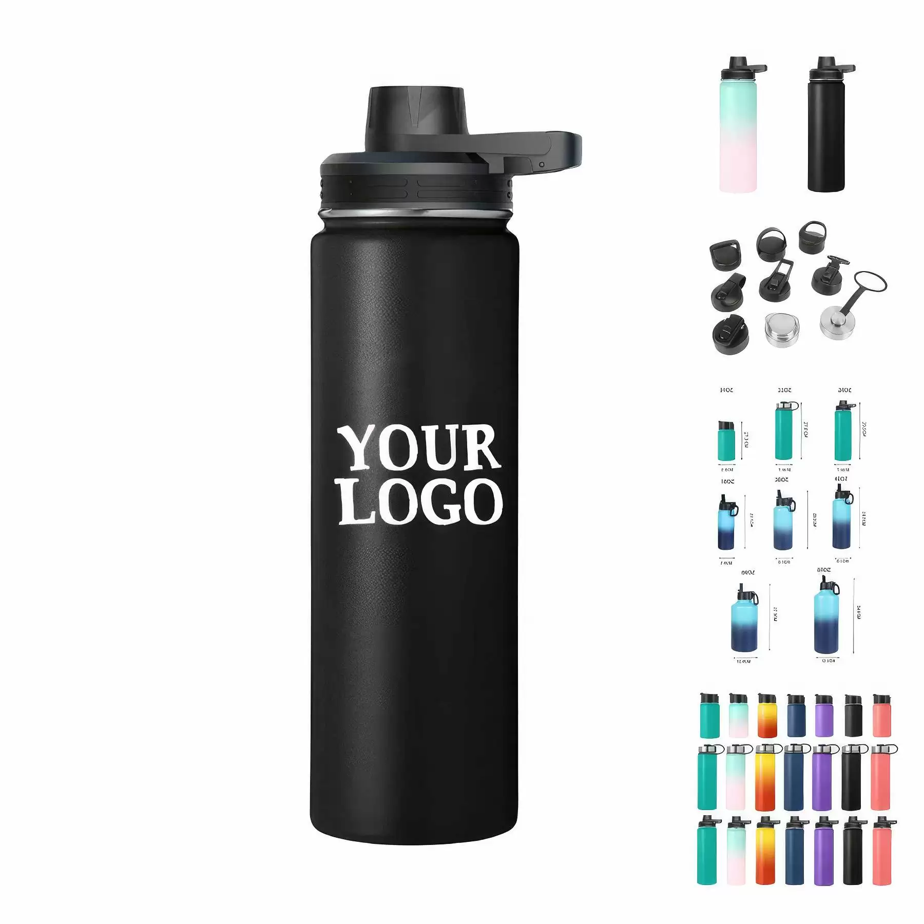 24 oz Outdoor Stainless Steel Thermal Bottle