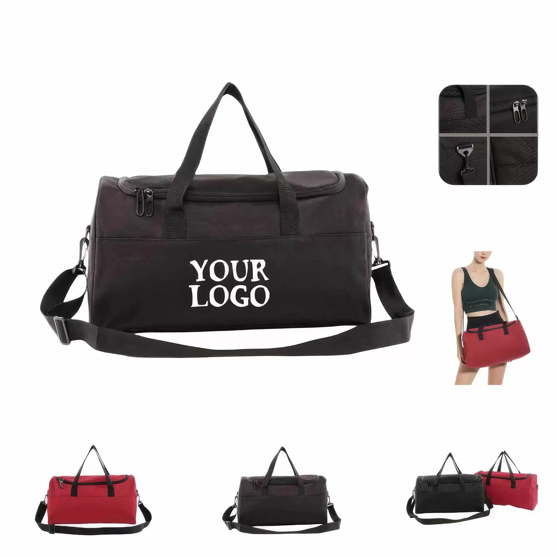 Custom Duffel Bag Sports Tote For Outdoor Activities
