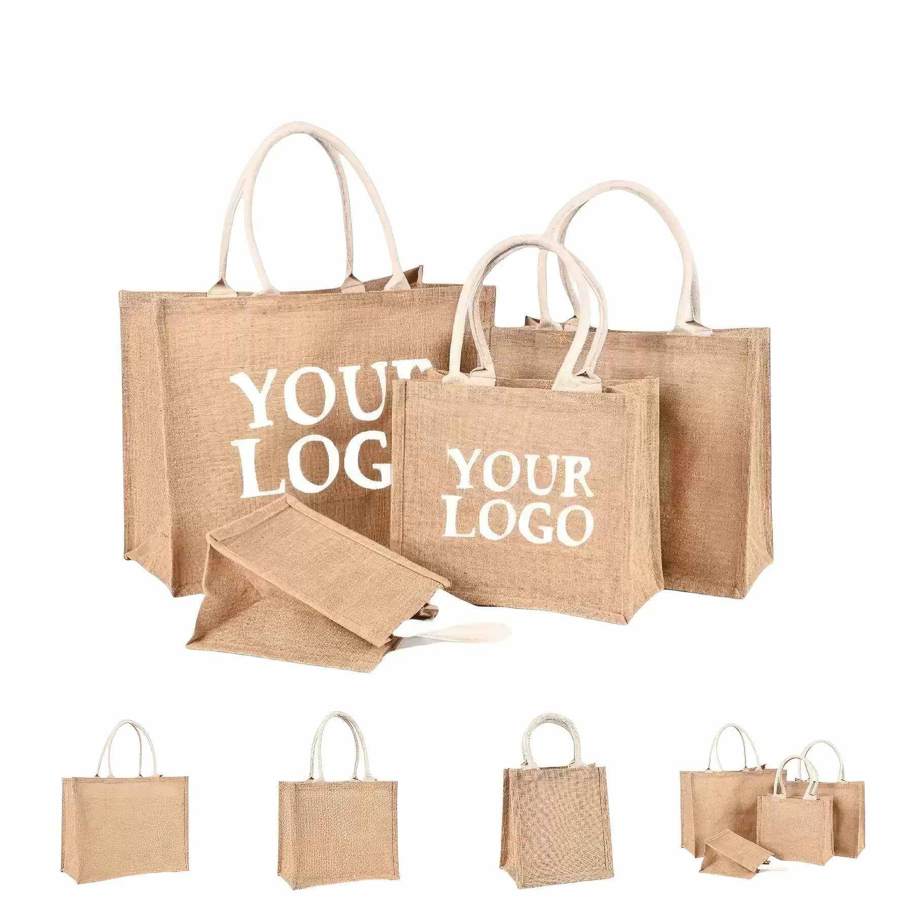 Custom Gunny Tote Bag Great Promotion Gifts
