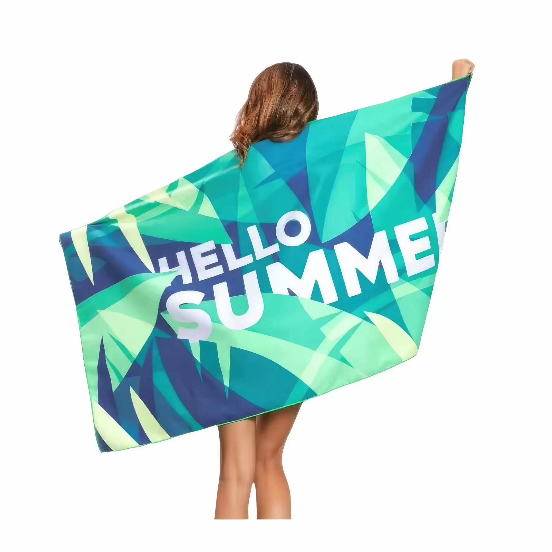 Custom Microfiber Beach Blanket Lightweight Towel - Image 2