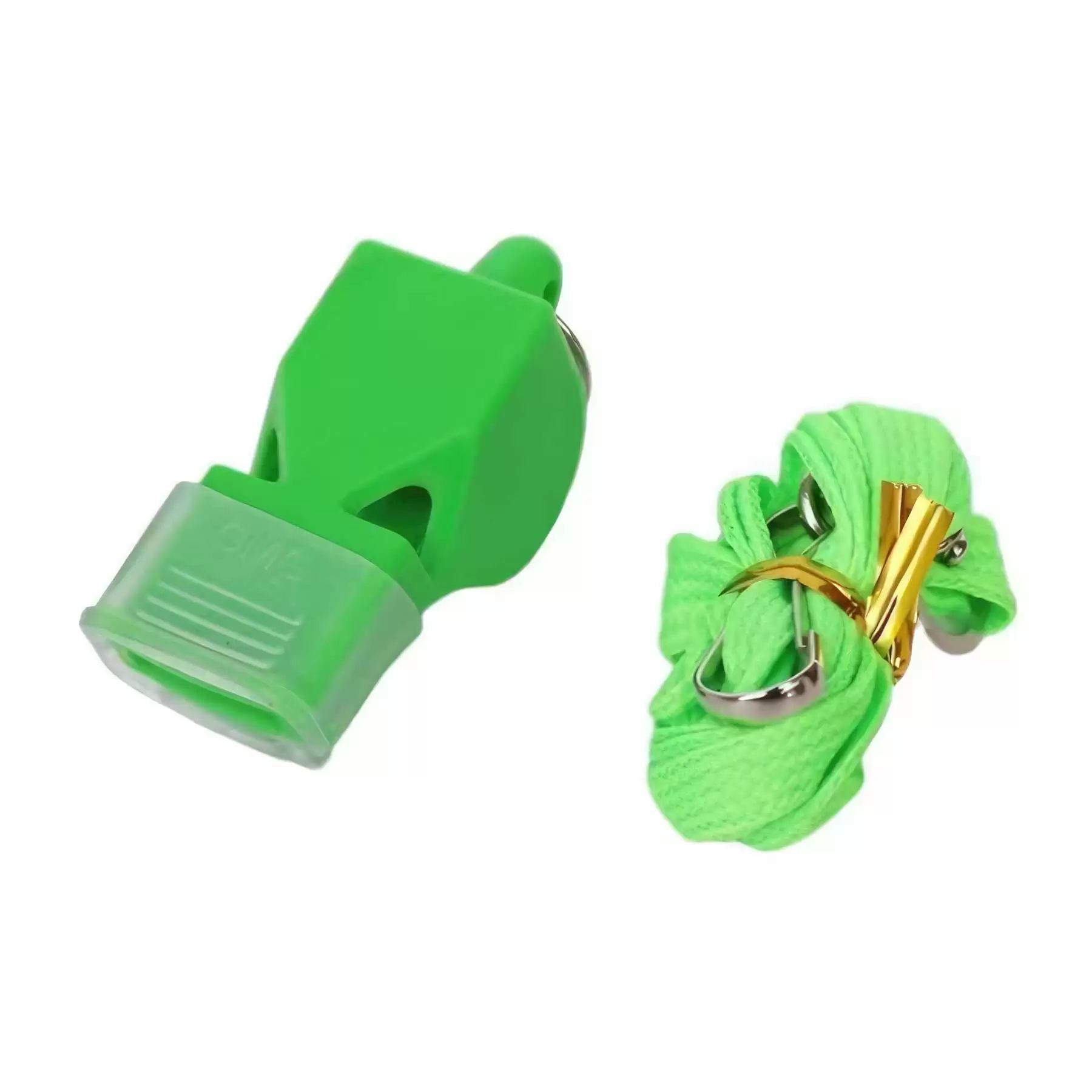 Custom Plastic Sports Whistles With Lanyard - Image 2