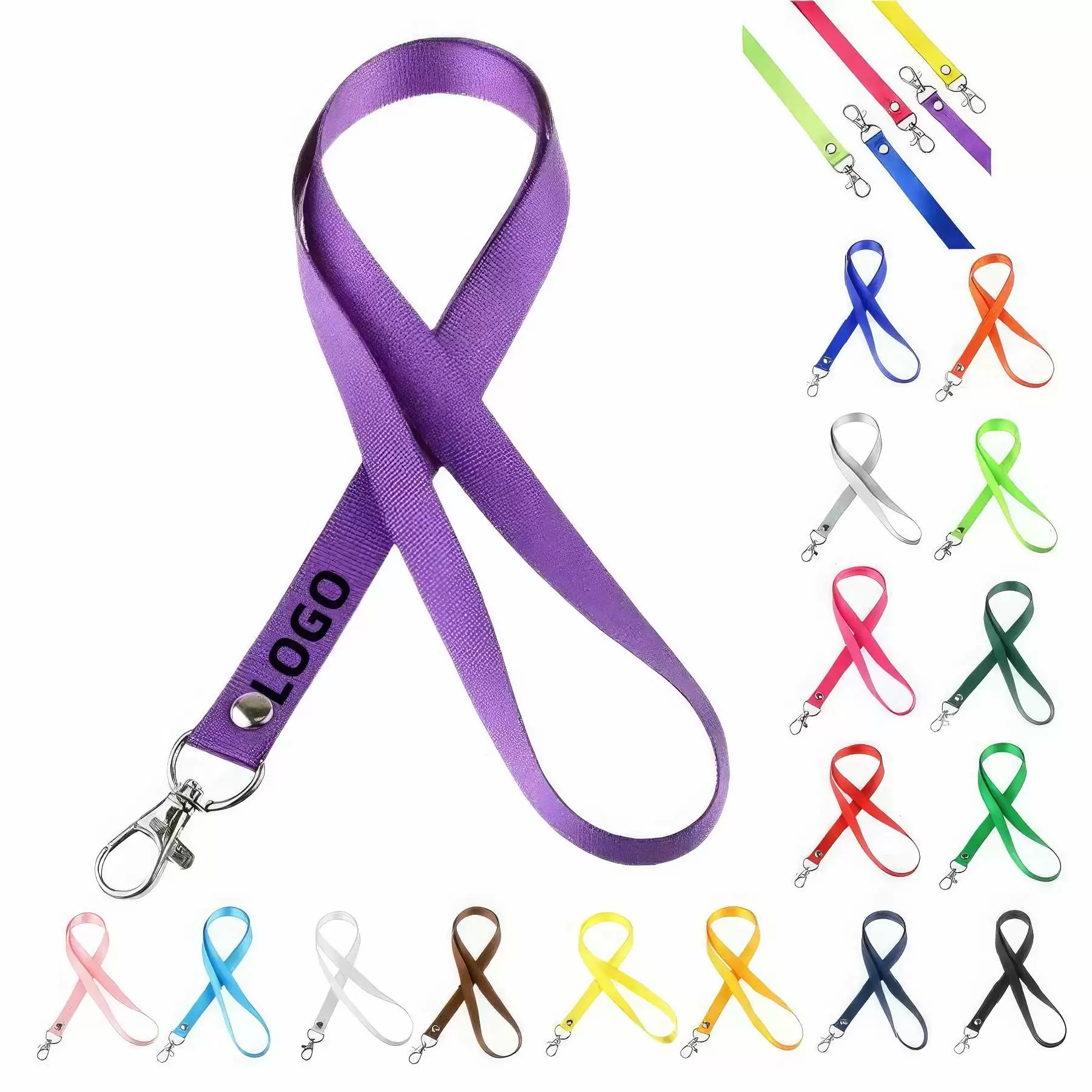 Polyester Lanyards For ID Name Tags