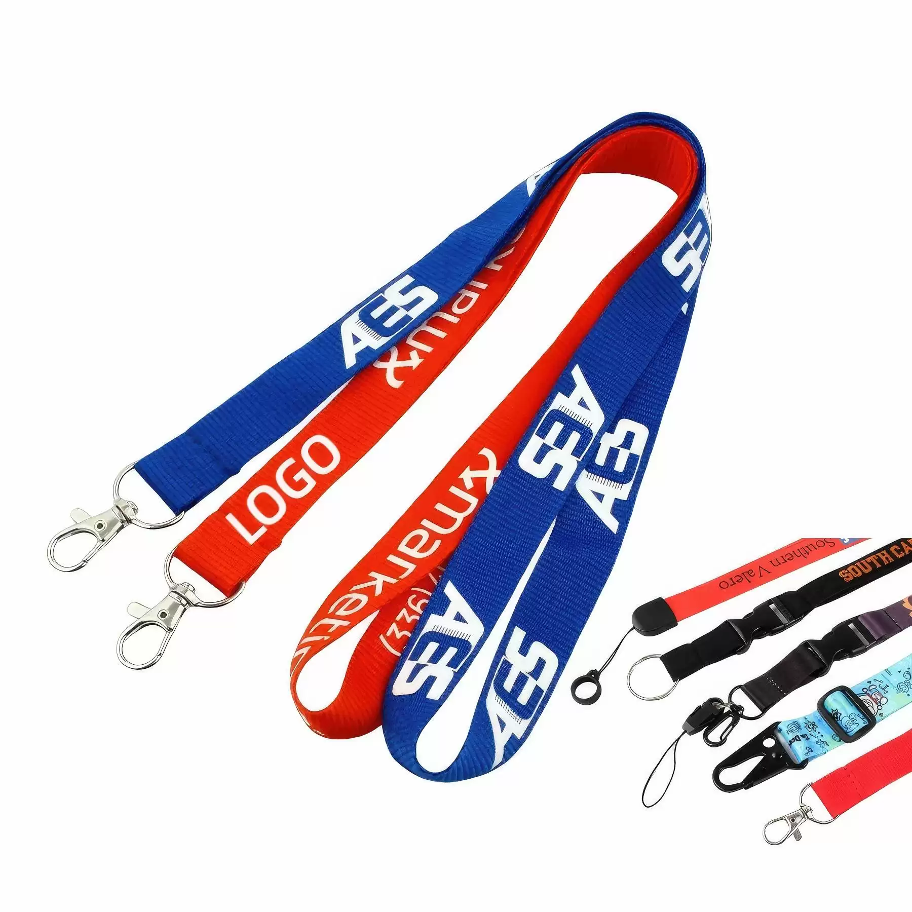 Custom Polyester Lanyards Badge Holders