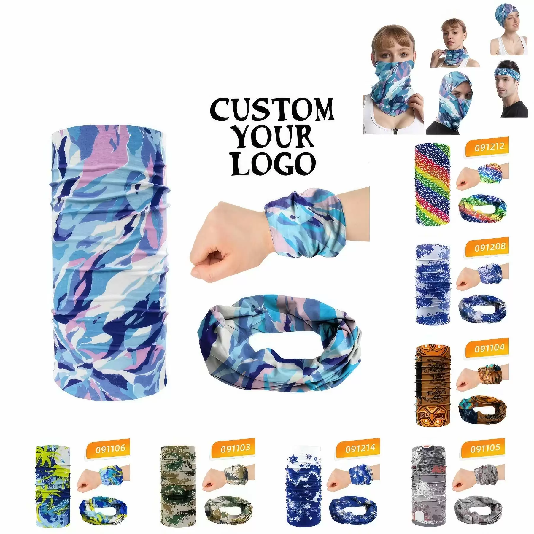 Custom Tubular Bandanas