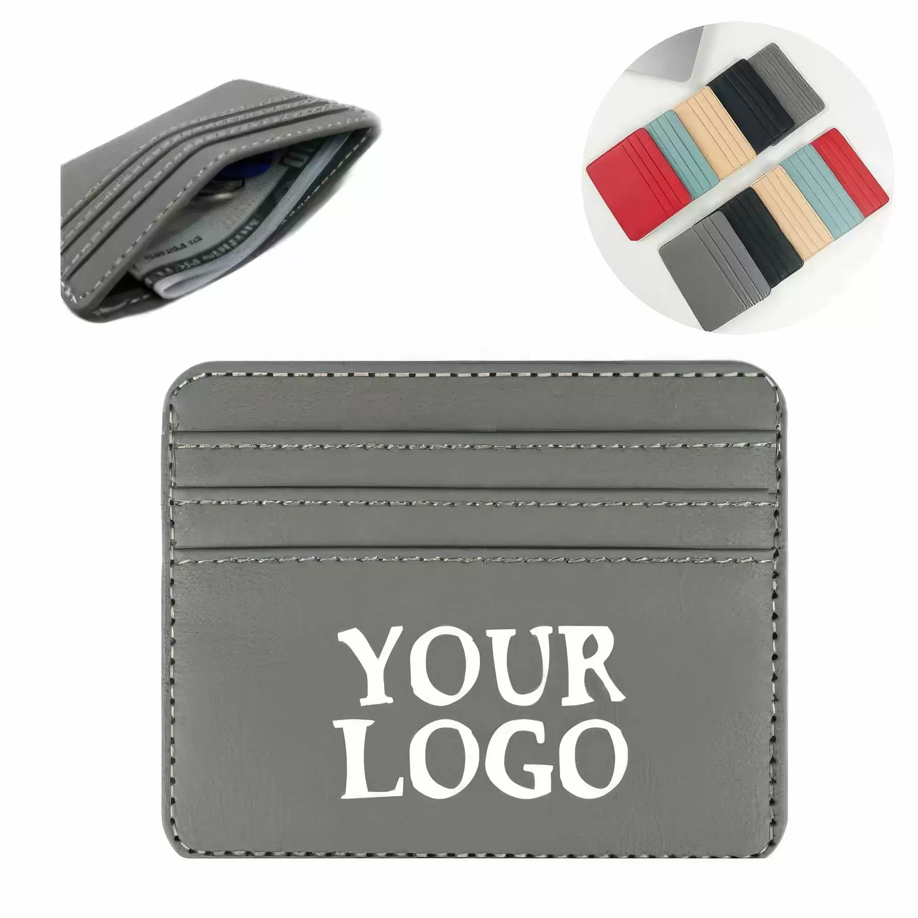 Custom Minimalist Credit Card Wallets For Men Women