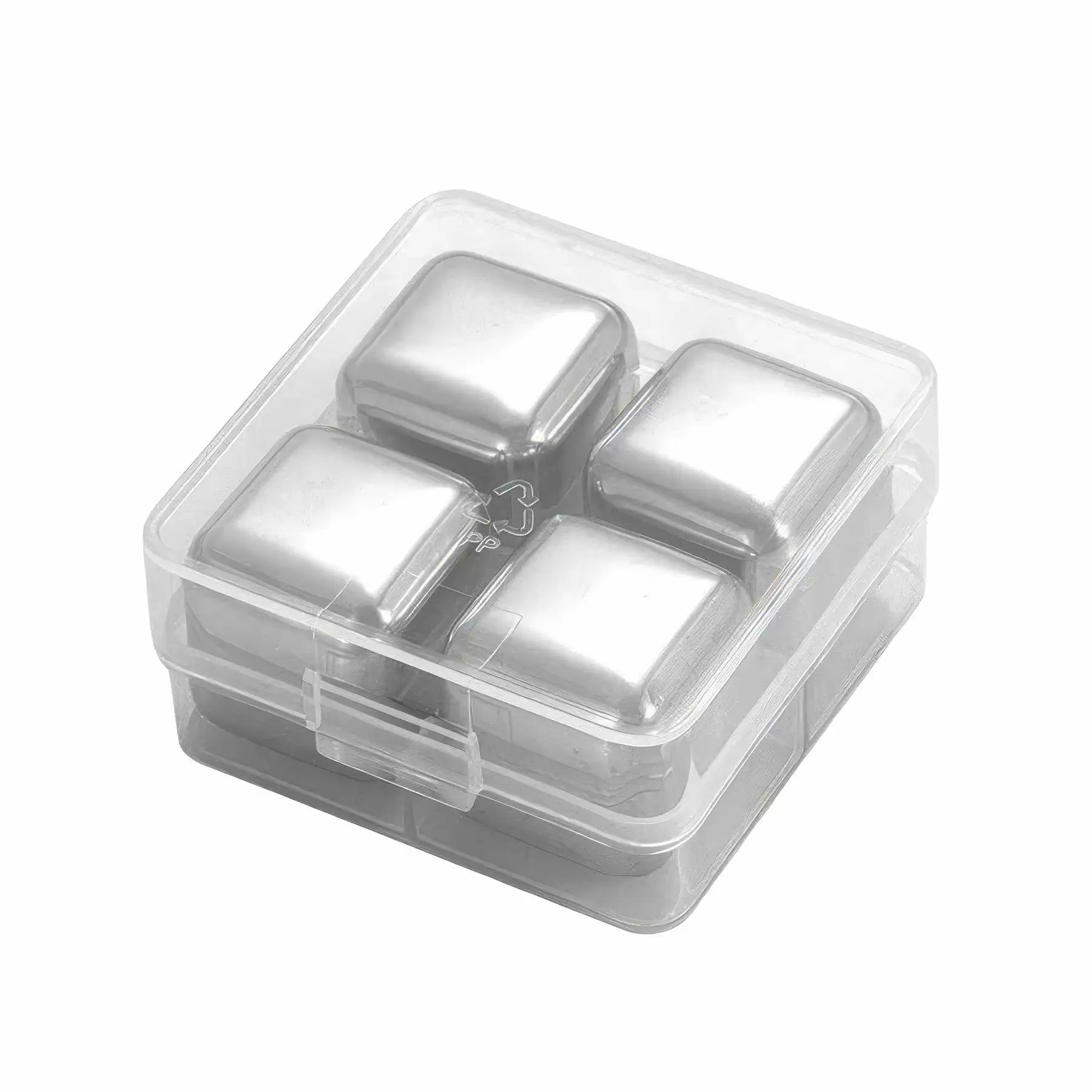 Stainless Steel Ice Cubes 4 Pack - Image 2