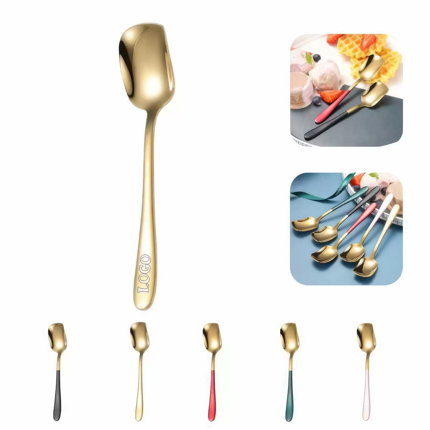 Stainless Steel Dessert Spoons