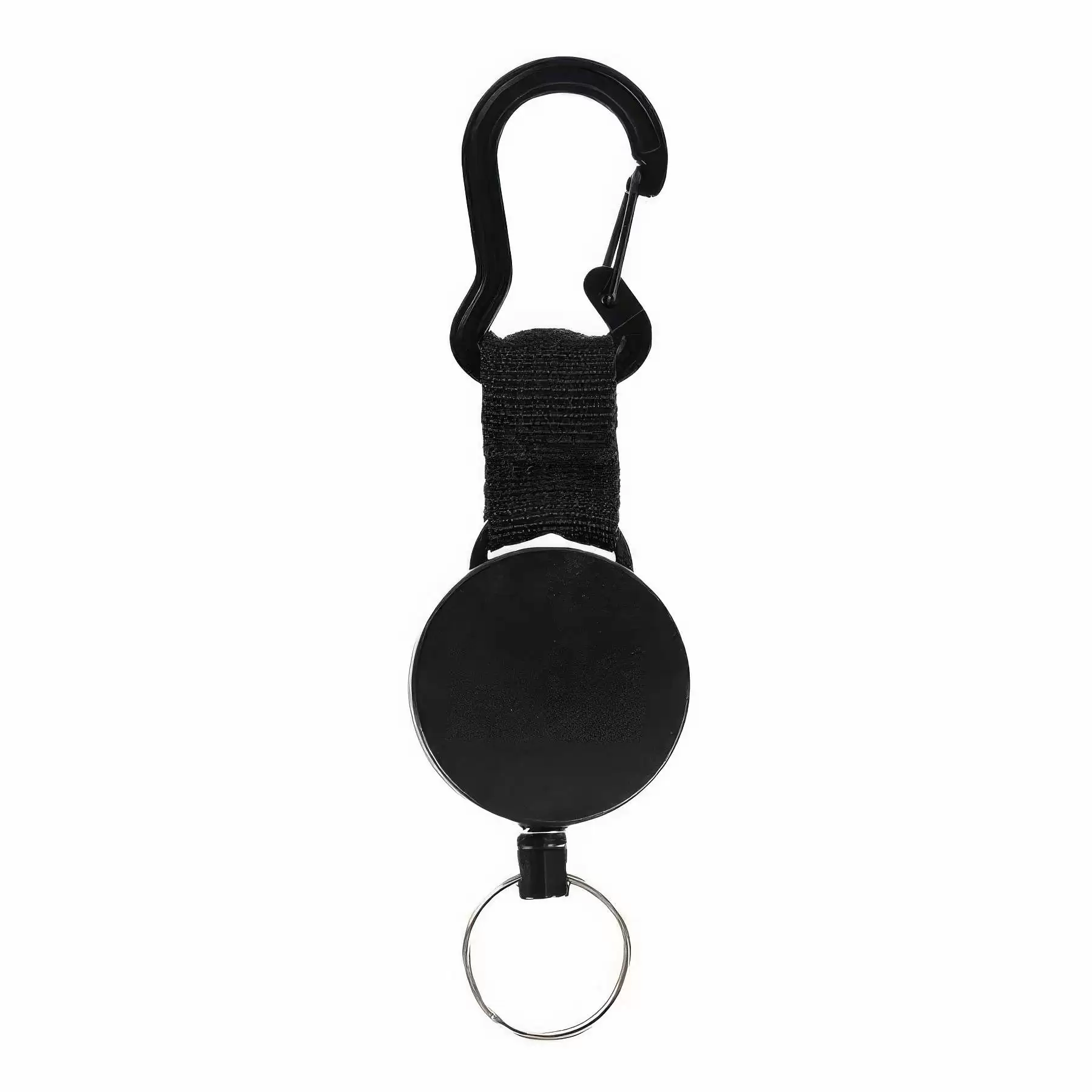 Heavy Duty Key Holder Belt Clip Retractable Carabiner - Image 2