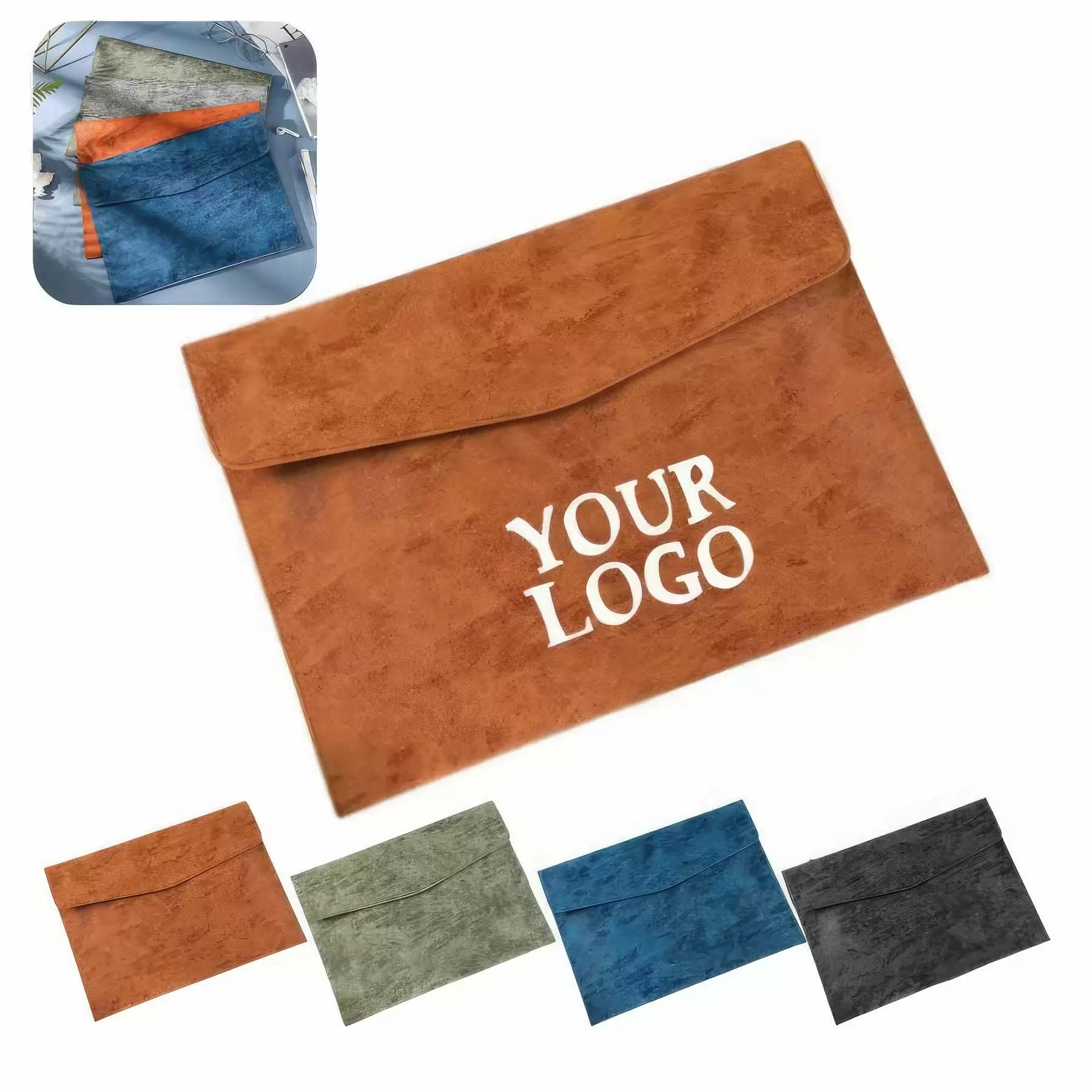 Custom Portfolio Paper Case For Men Women