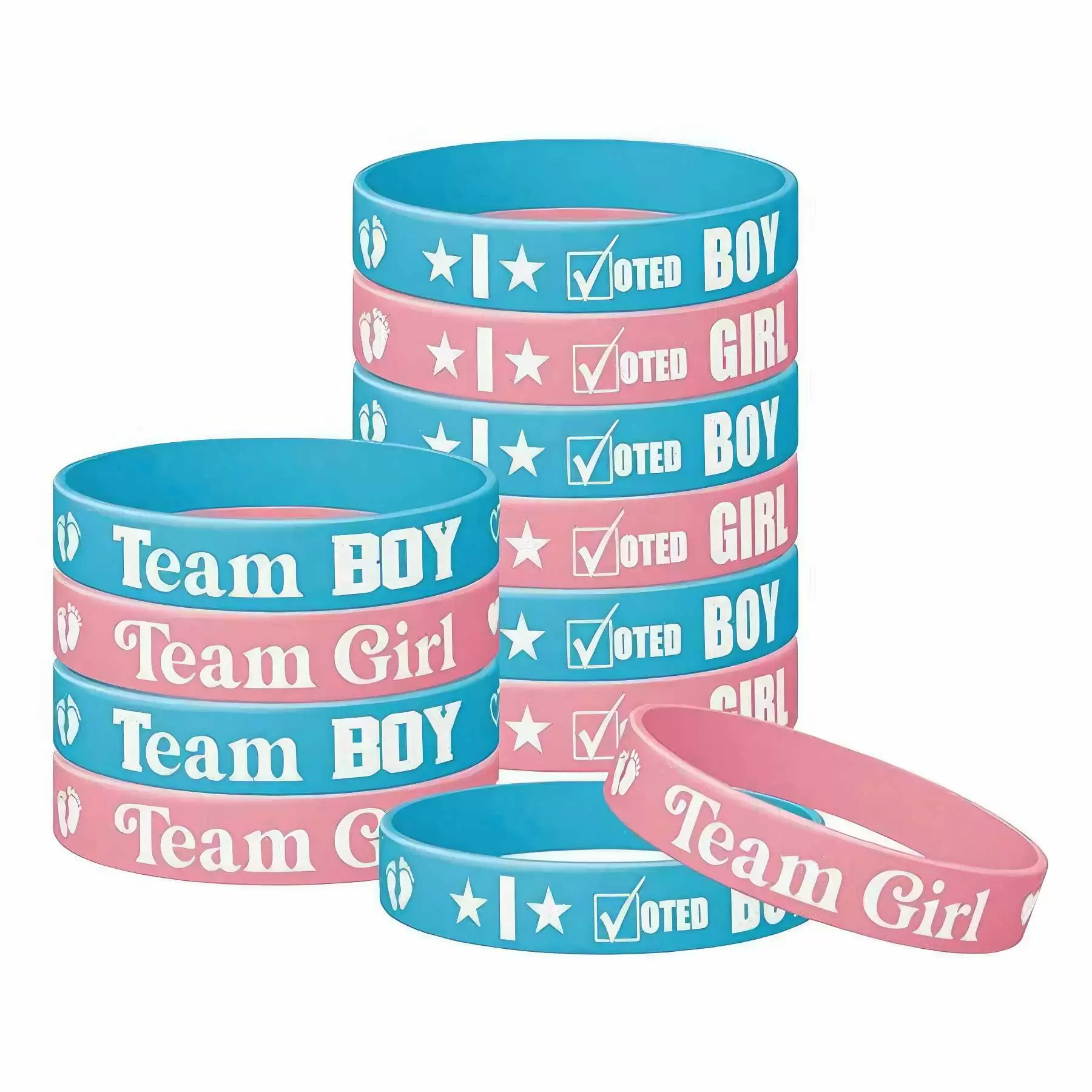 Custom Silicone Bracelet Wristband - Image 2