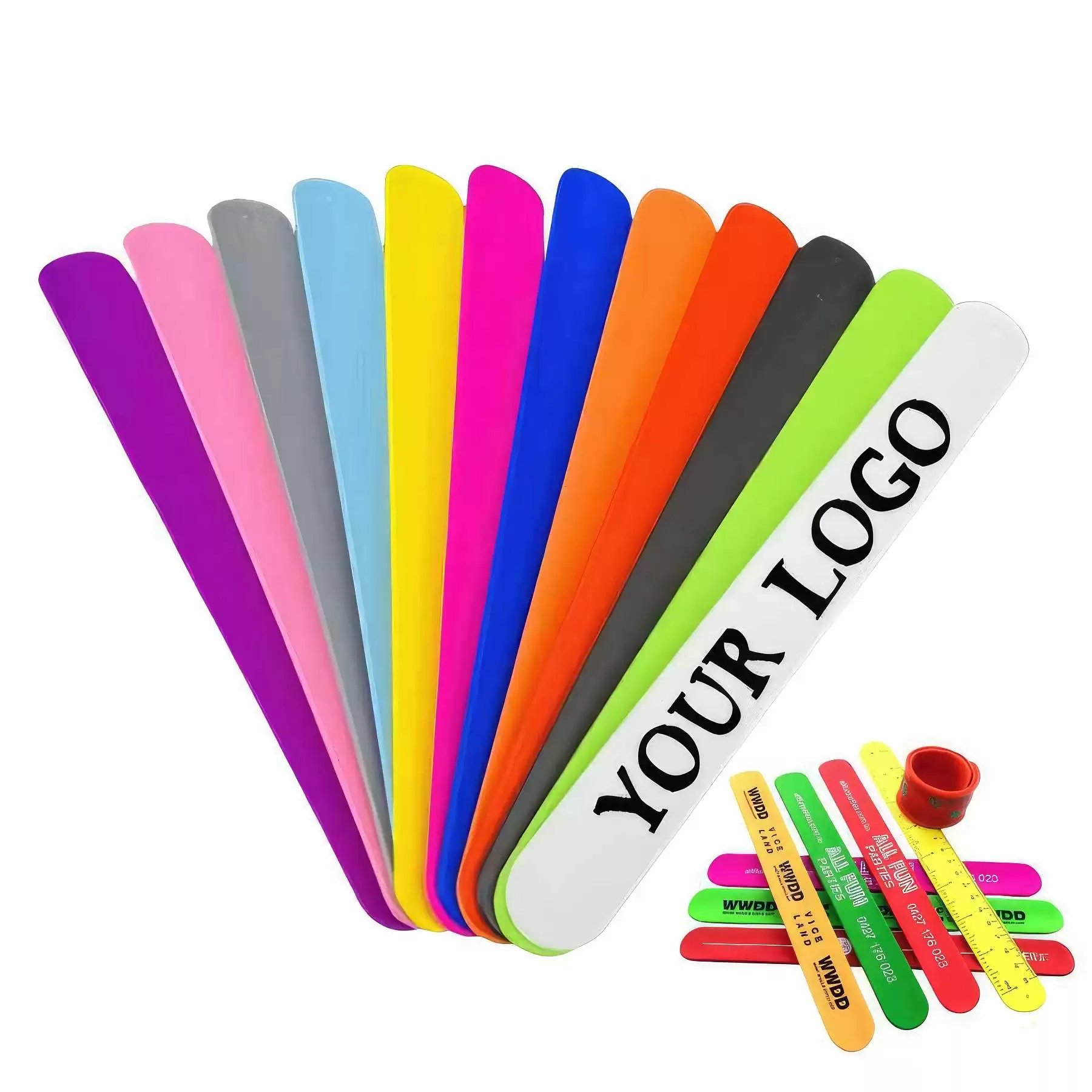 Custom Silicone Slap Bracelet