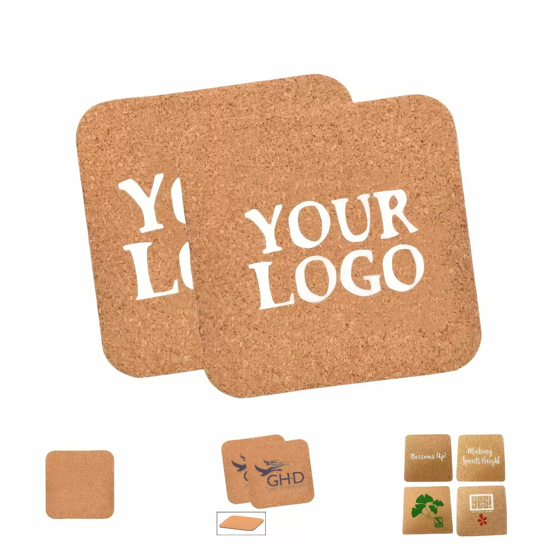 Personalized Cork Coaster