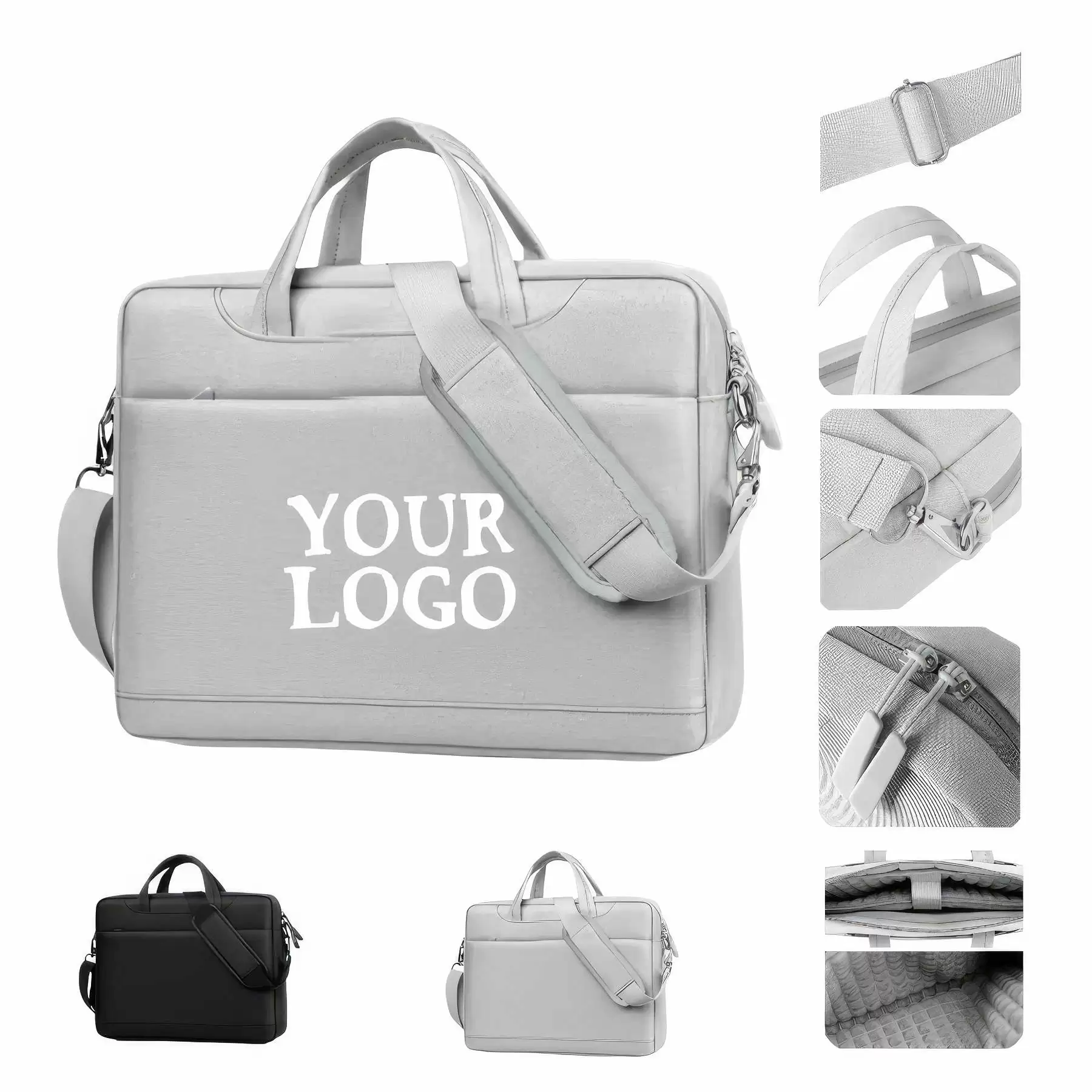 Personalized Cusual Business Laptop Tote Commuter Bags