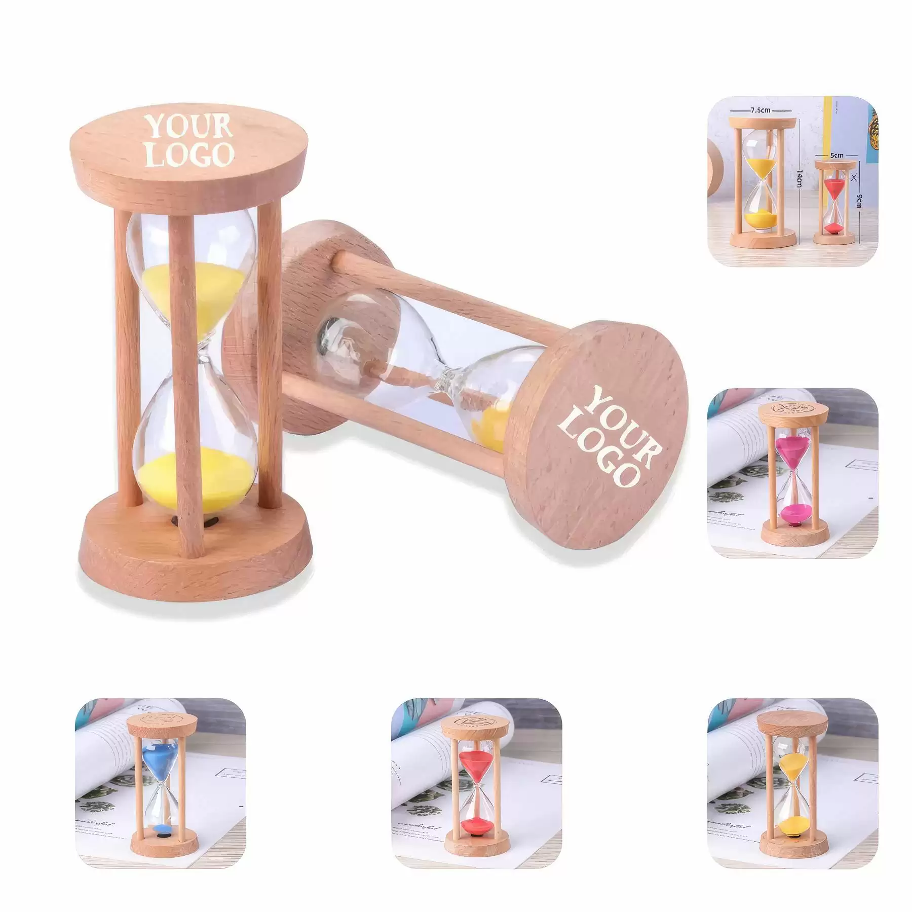 Personalized Sand Timer 3/5/15/30 Minute