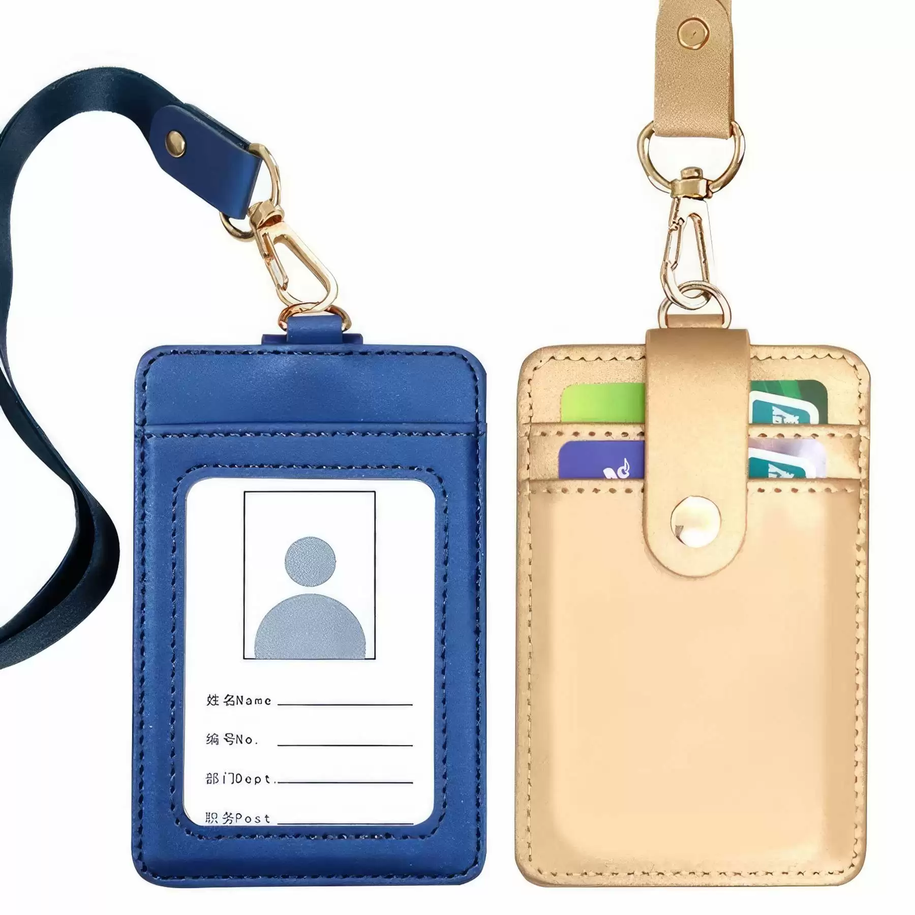 Personalized Lanyard with RFID Cardholder - Image 2