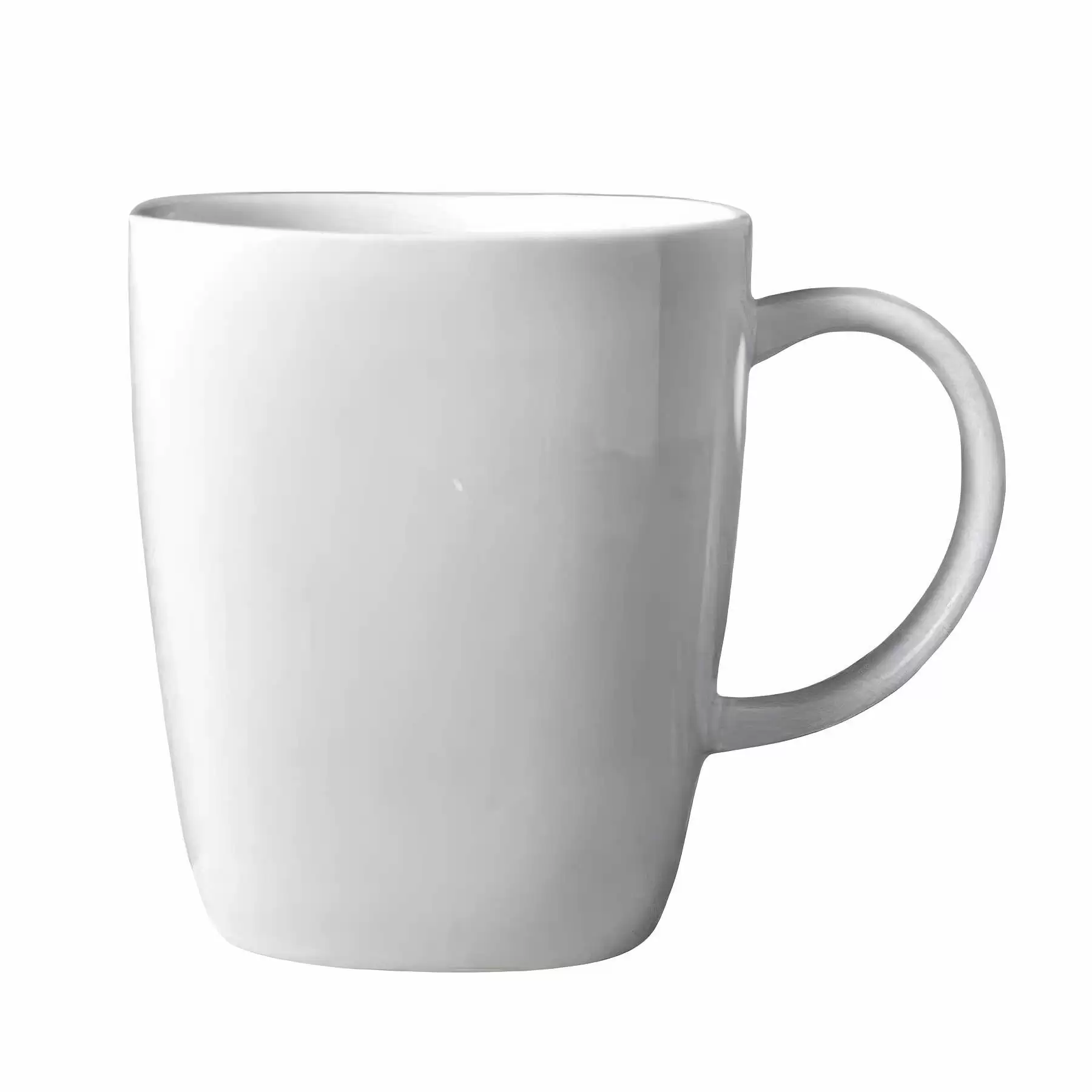 Custom 11 Oz white ceramic coffee mug - Image 2