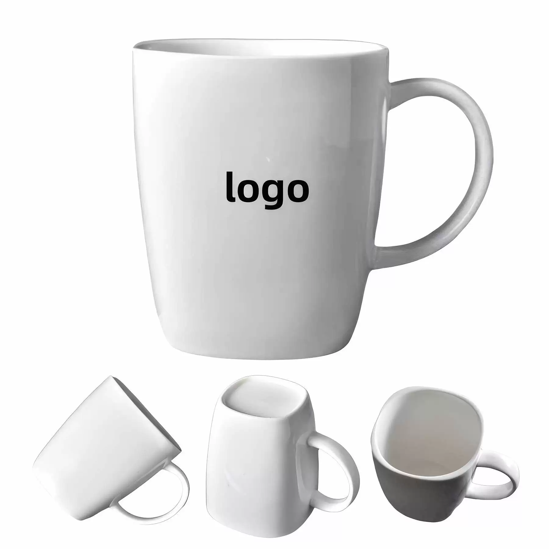 Custom 11 Oz white ceramic coffee mug