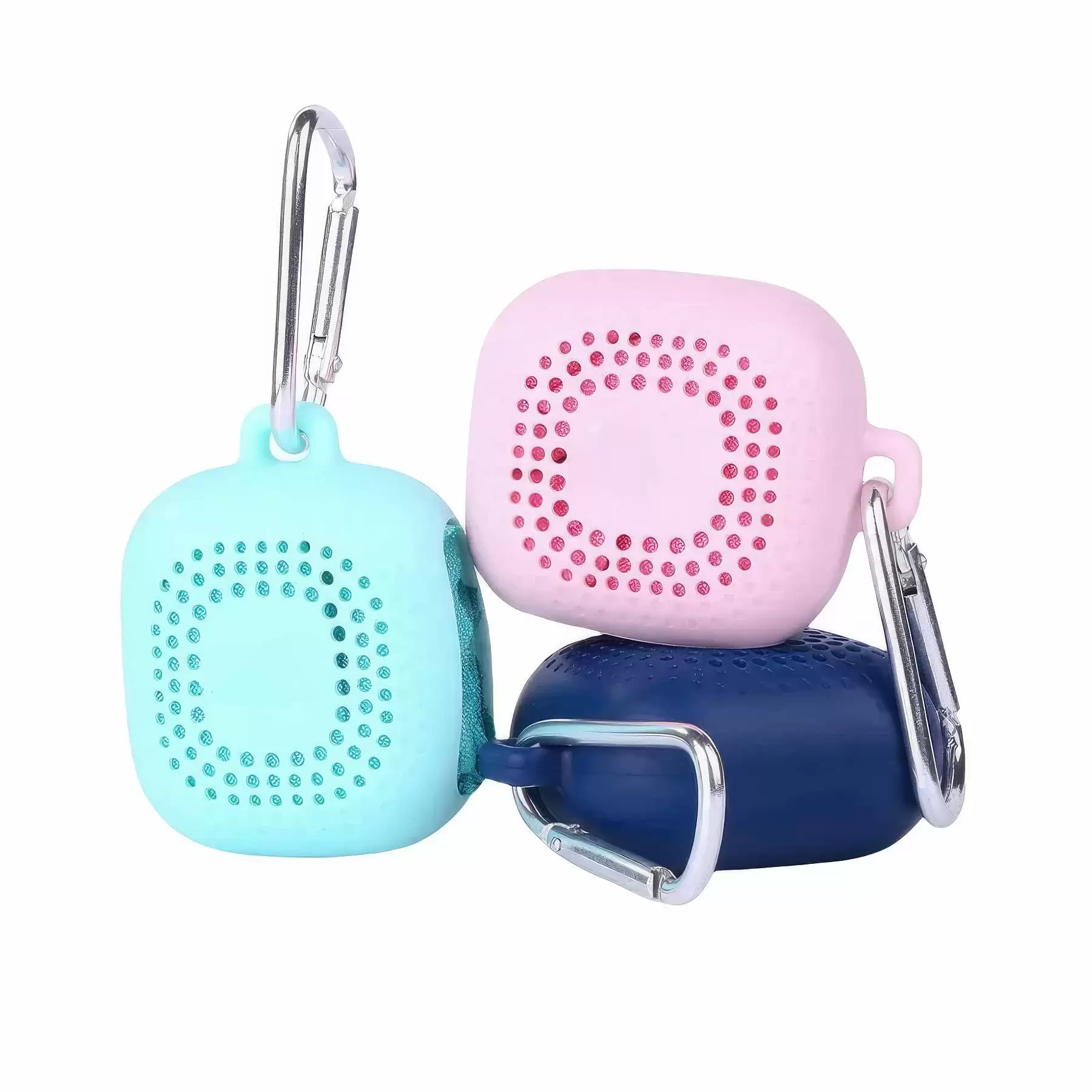 Custom Portable Microfiber Fast Dry Silicone Case Towel - Image 2