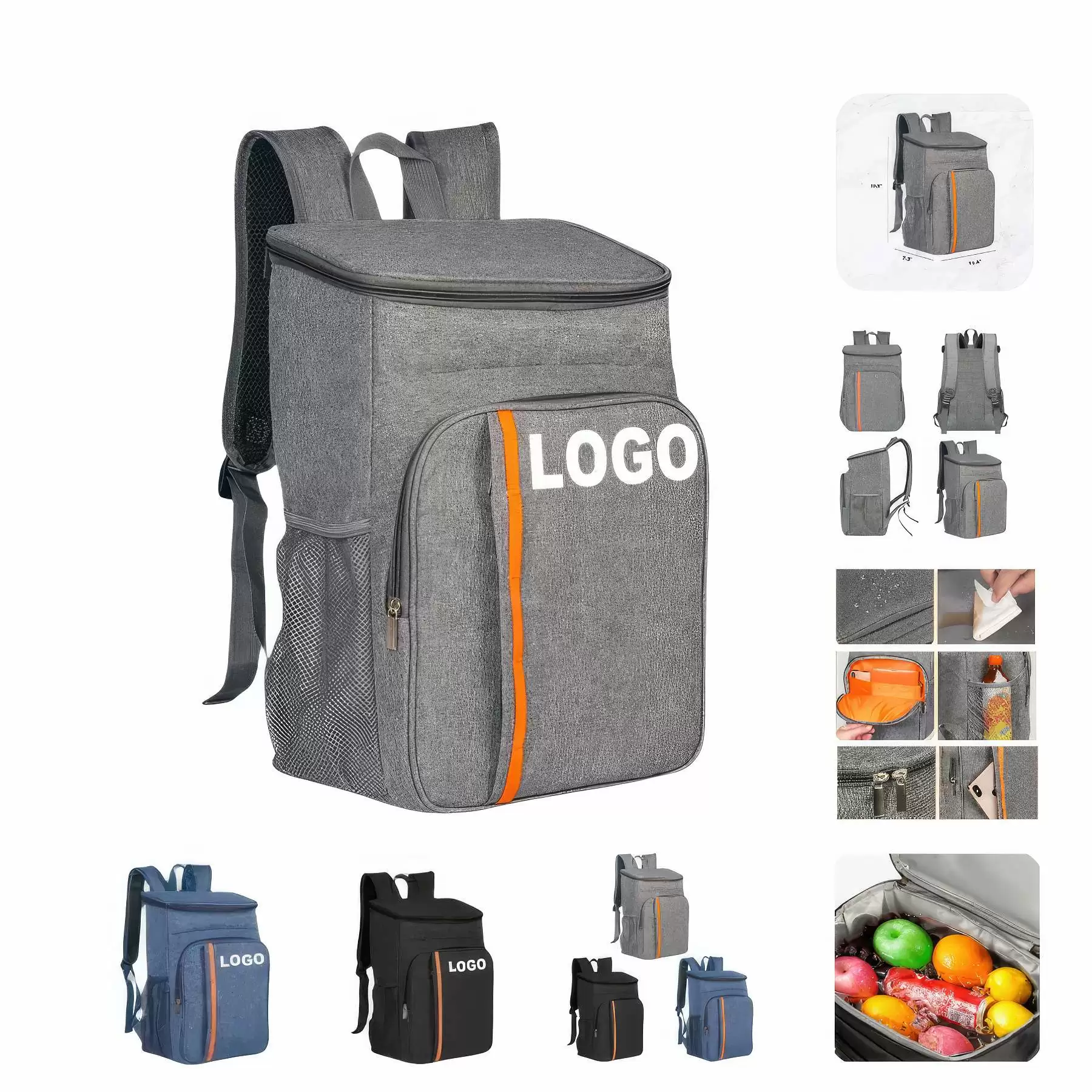 Custom Cooler Leak Proof Insulated Backpack