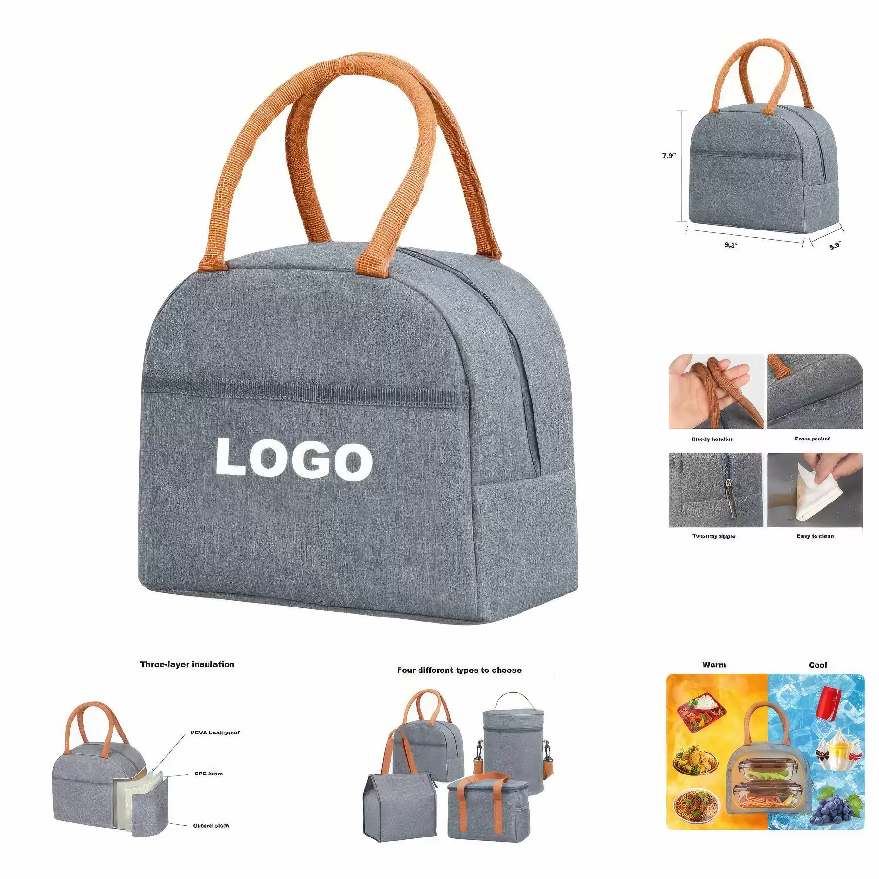 Custom Insulated Lunch Bag