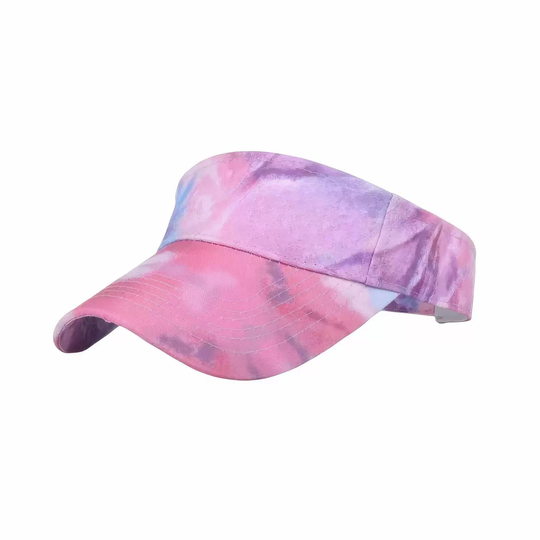 Custom tie-dyed Sun Visor Caps for Unisex - Image 2