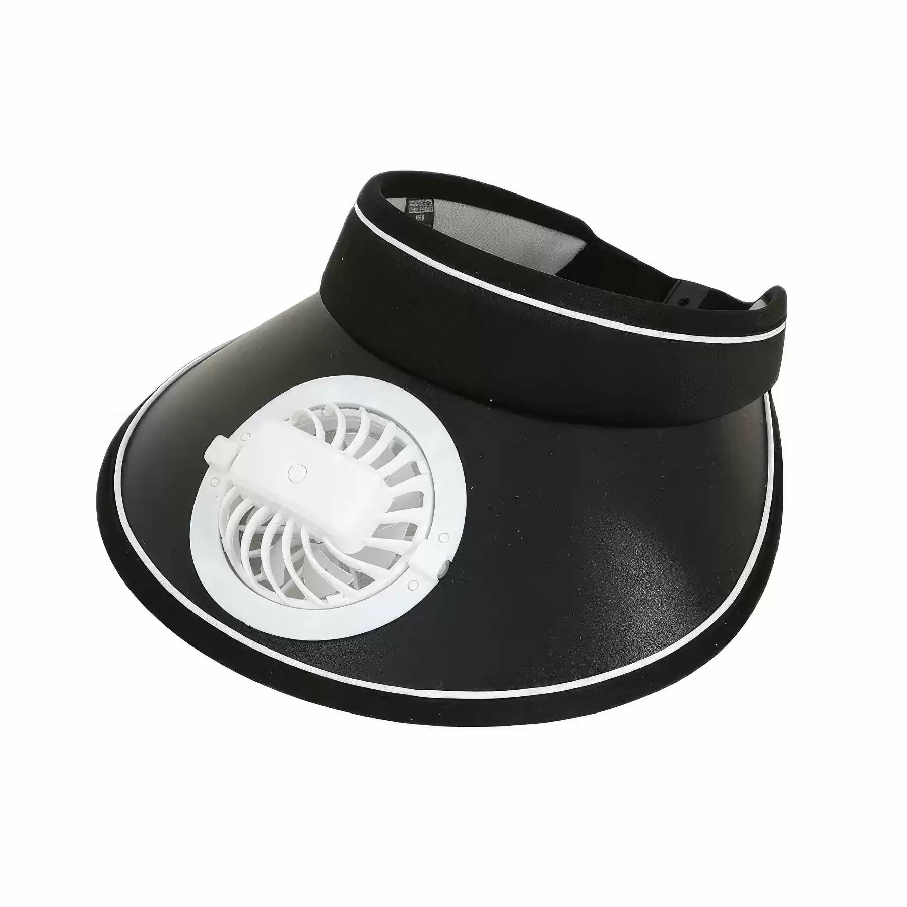 Custom Visor cap with Rechargeable fan - Image 2