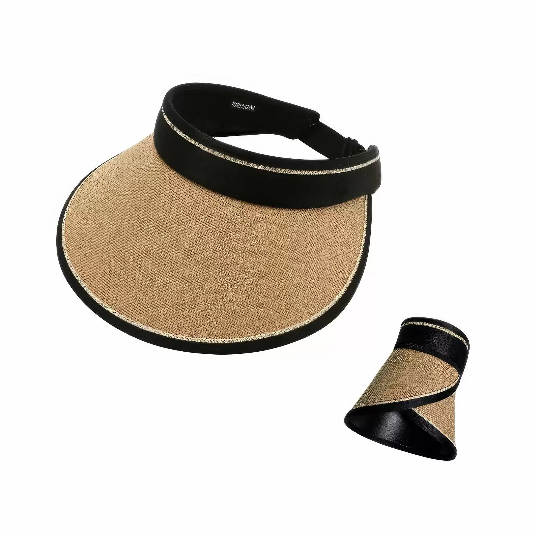 Custom Sun Visor Hat Wide Brim - Image 2