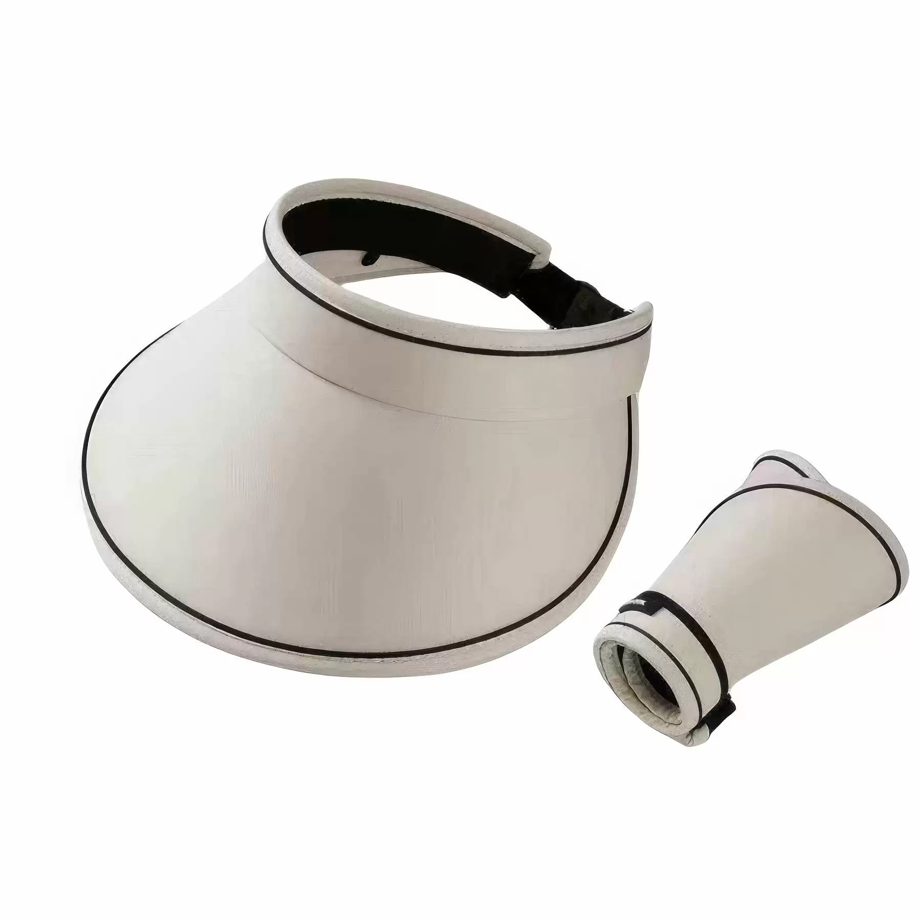 Custom Sun Visor Hat Wide Brim - Image 2