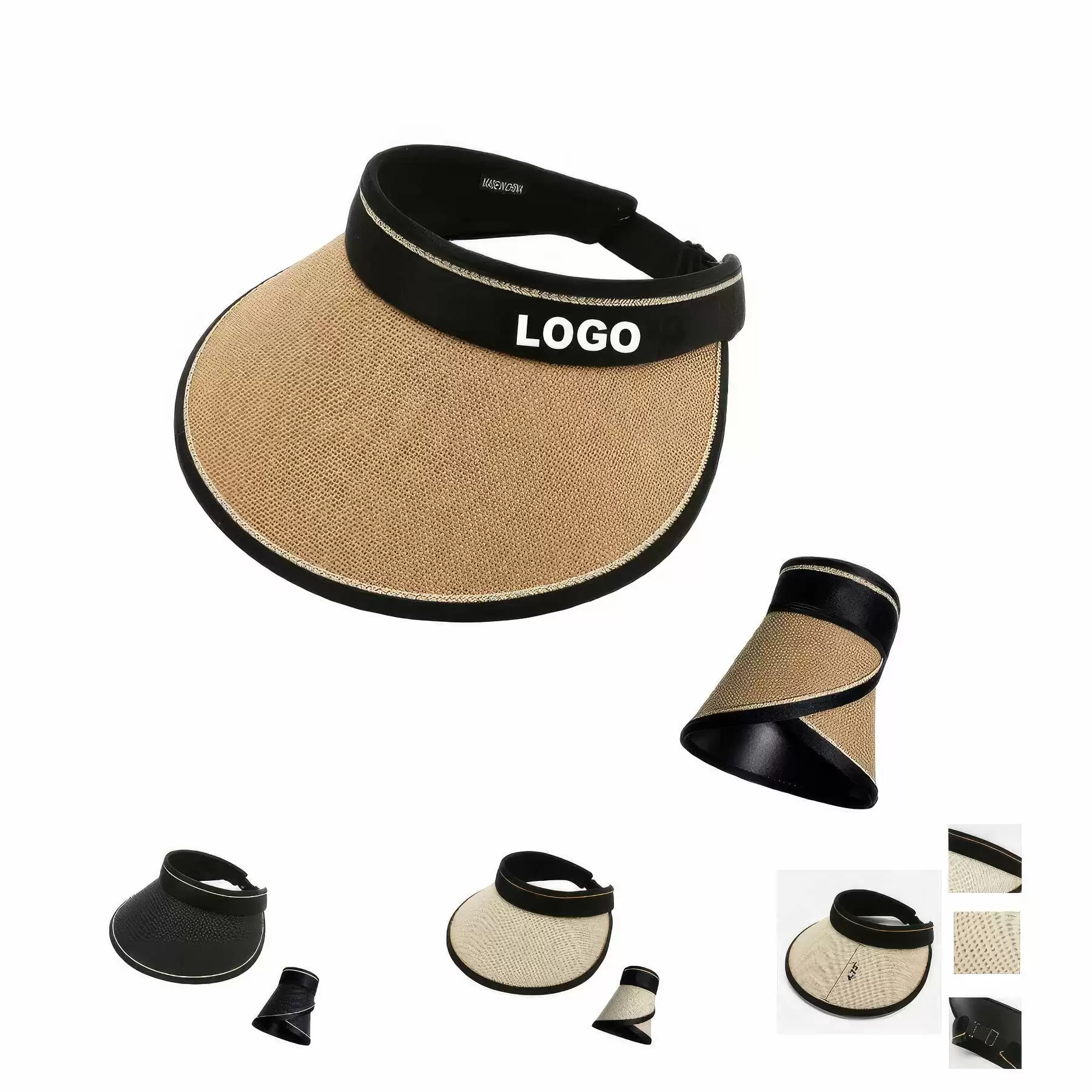 Custom Sun Visor Hat Wide Brim