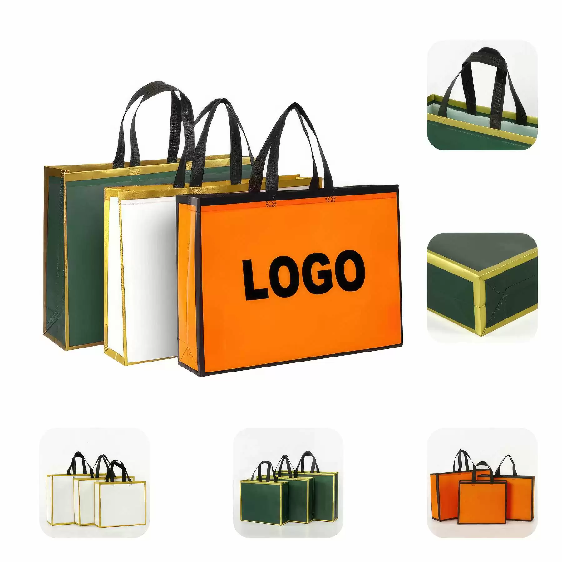 Custom Non-woven Shopping Tote Bag