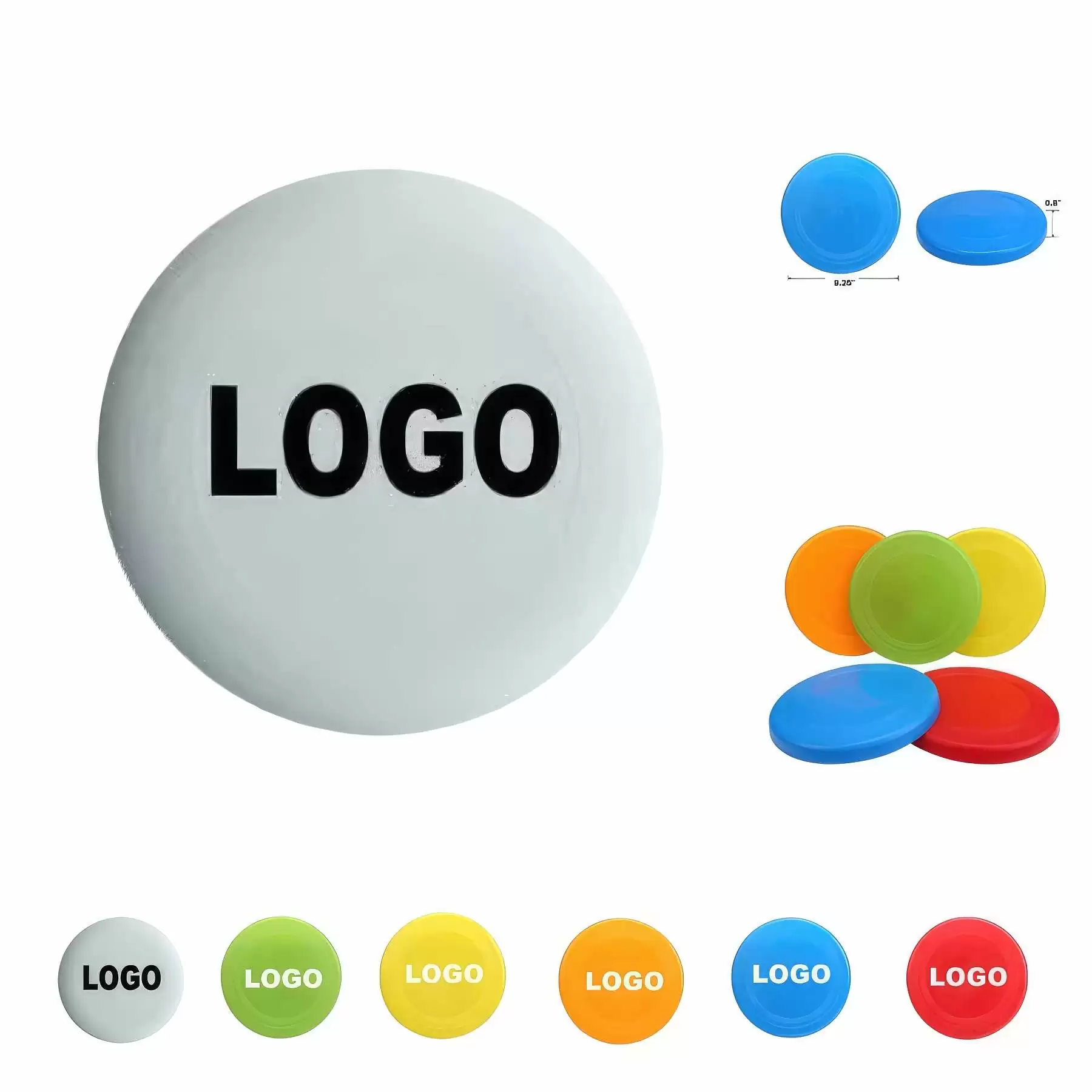 Custom 9 Inch Sport Flying Disc