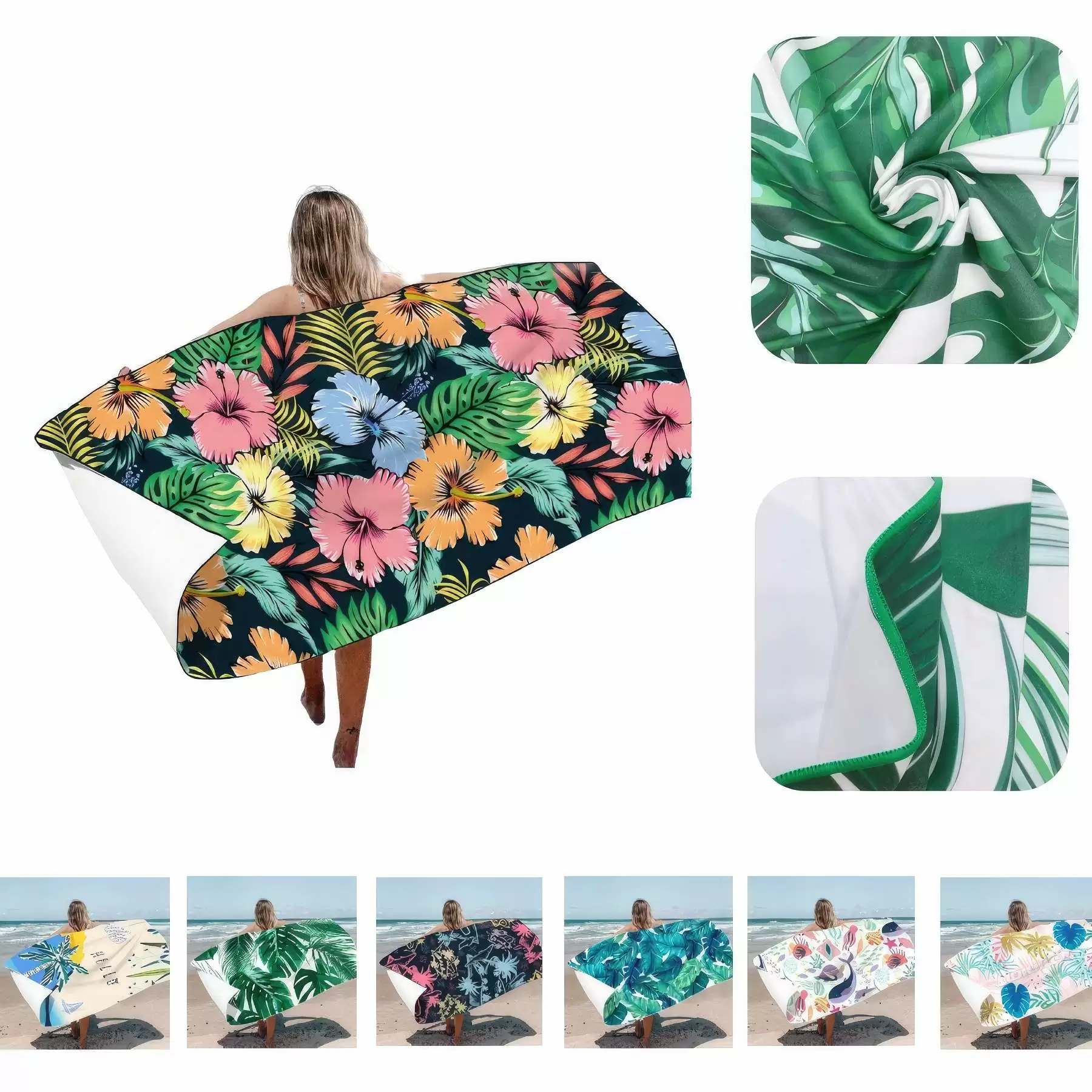 Custom Sand Free Beach Towel