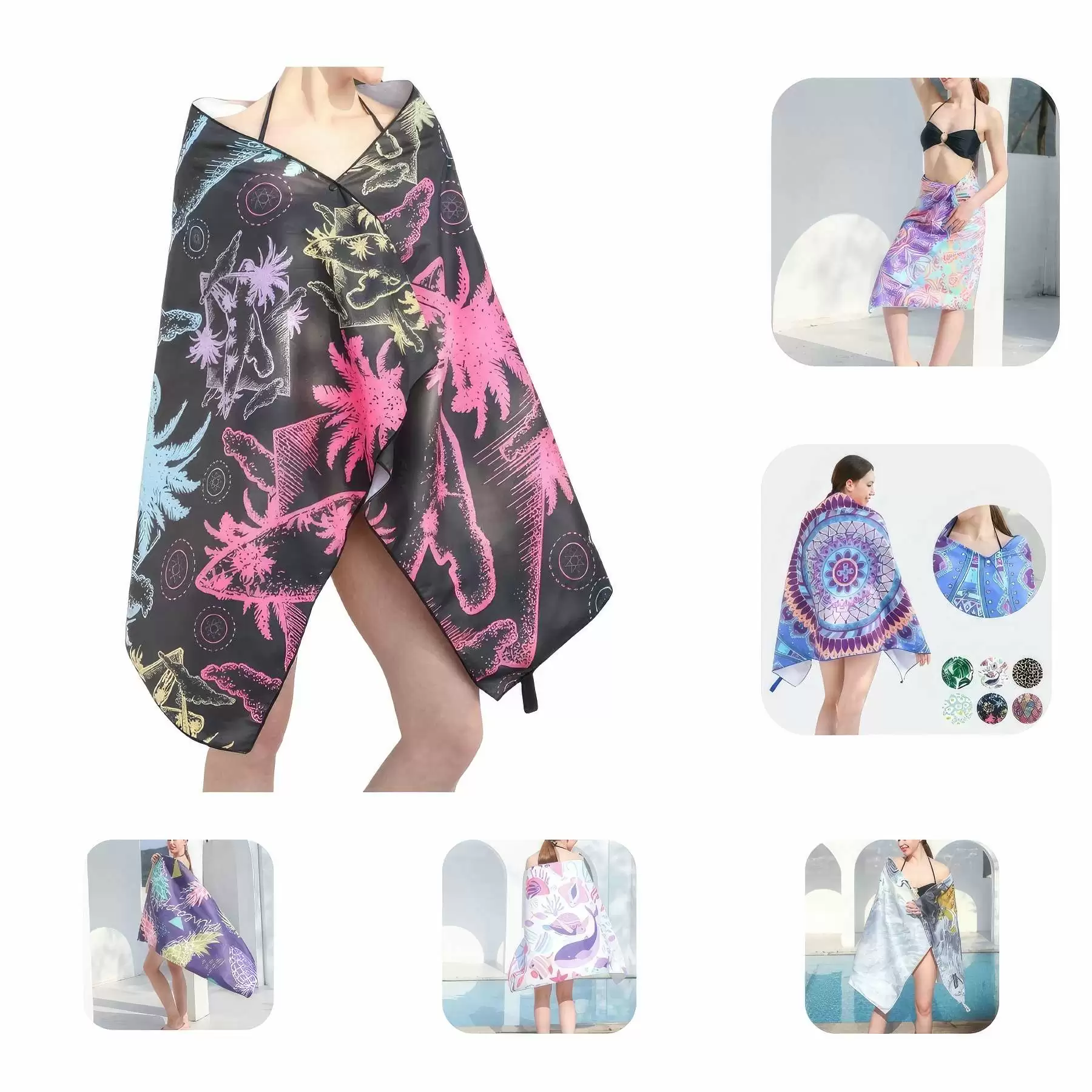 Custom Microfiber Beach Towel