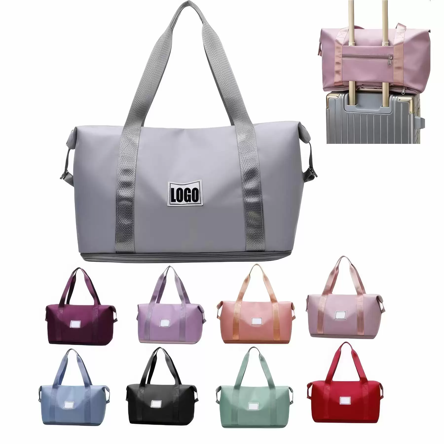 Travel Sports Yoga Handbag Overnight Weekender Duffel Bag