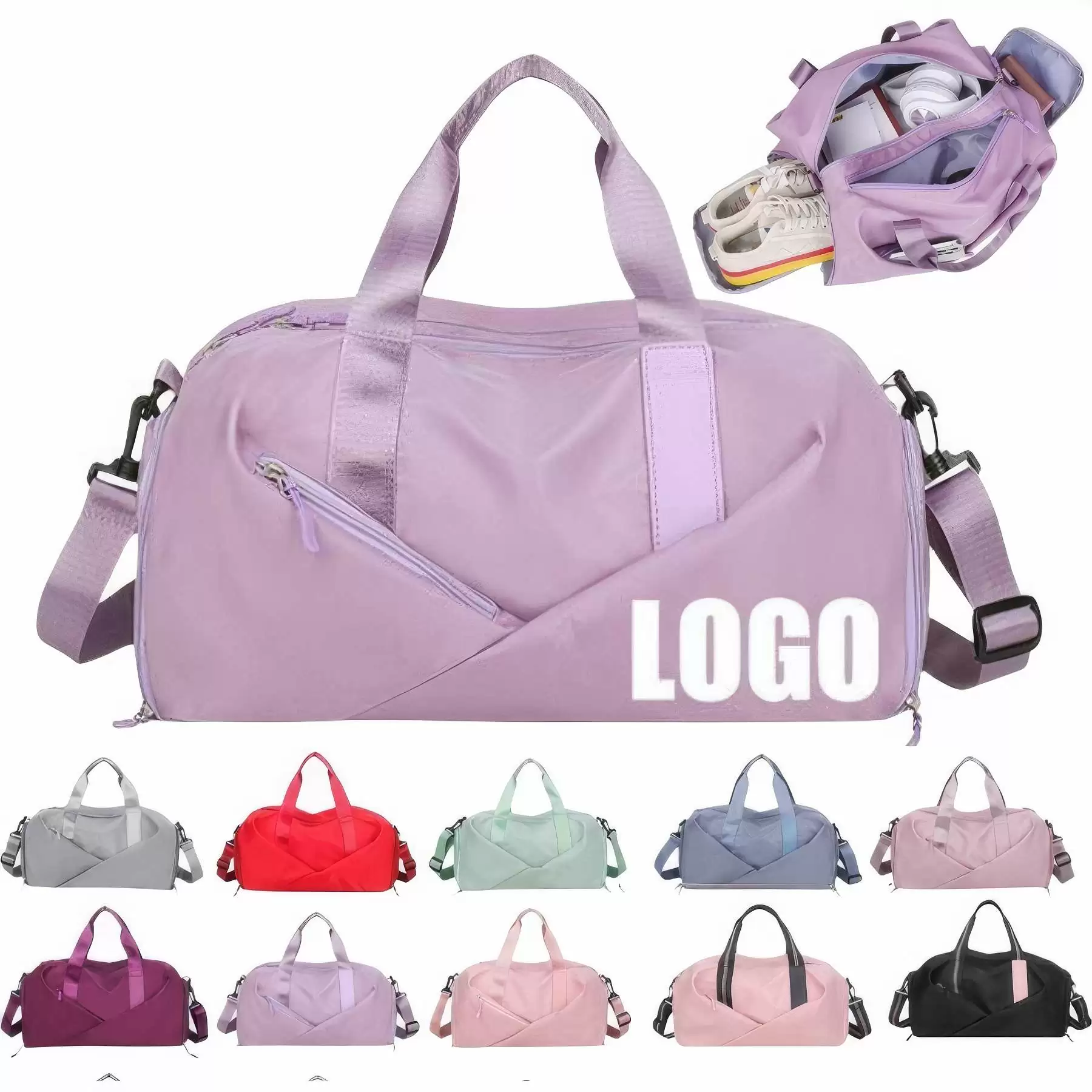 Multi-Function Large Travel Sports Duffel Bag - Gym Yoga