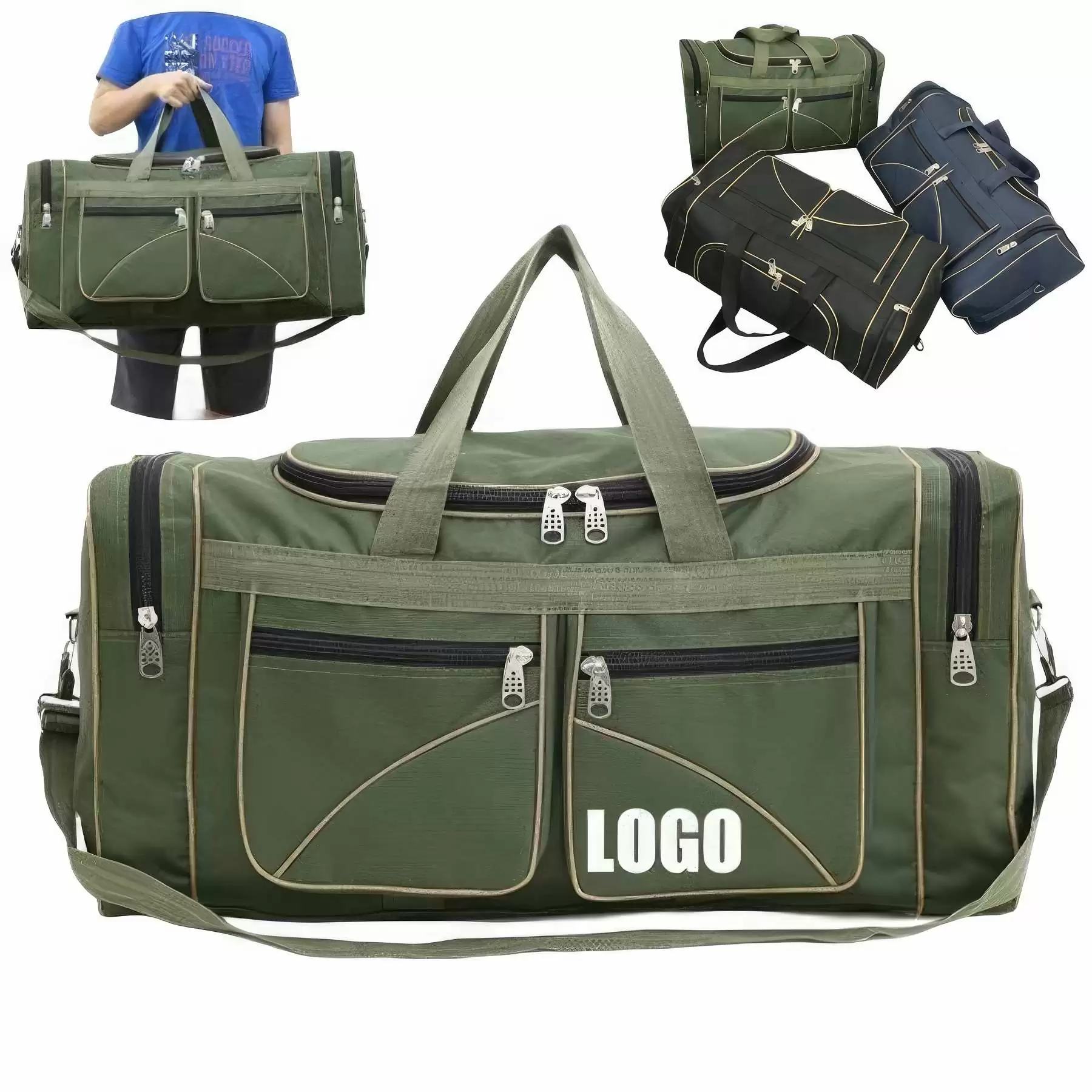 Super Large Travel Sports Duffel Bag - Gym Yoga Camping