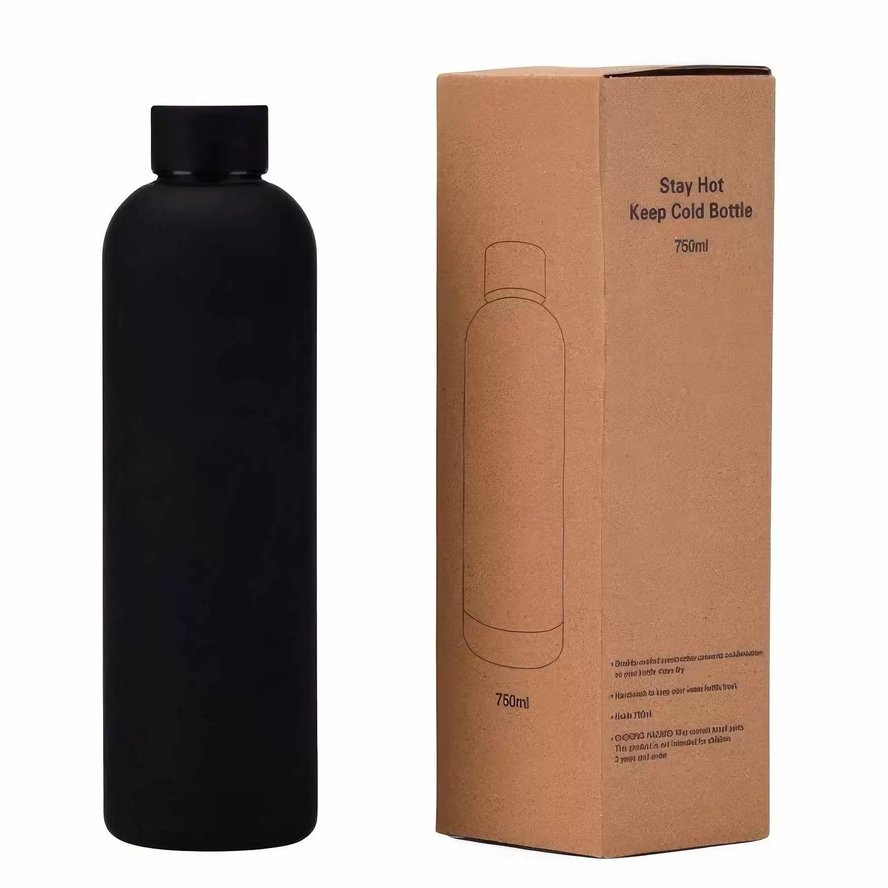 25oz Large Stainless Steel 2-Layer Outdoor Thermal Bottle - Image 2