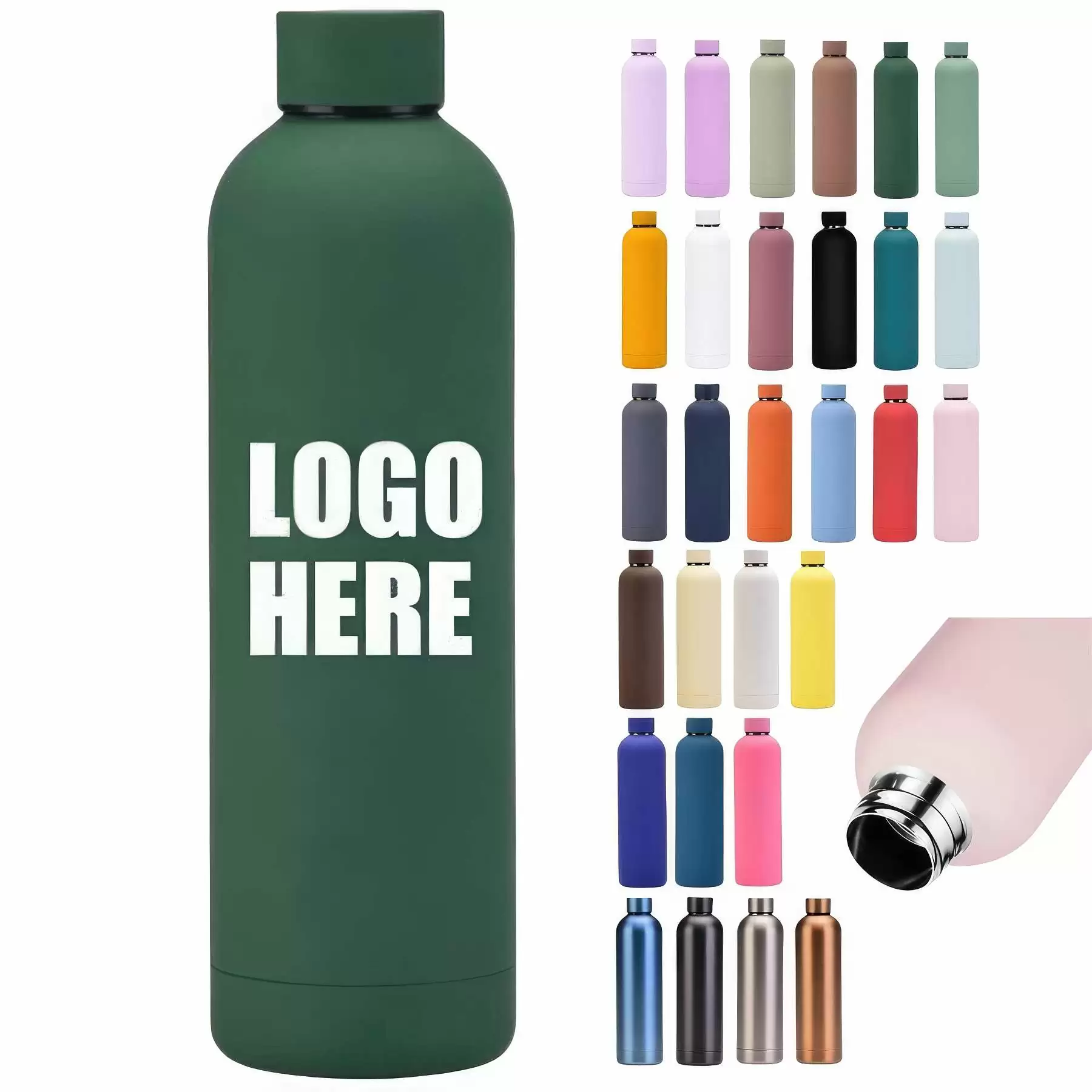 25oz Large Stainless Steel 2-Layer Outdoor Thermal Bottle