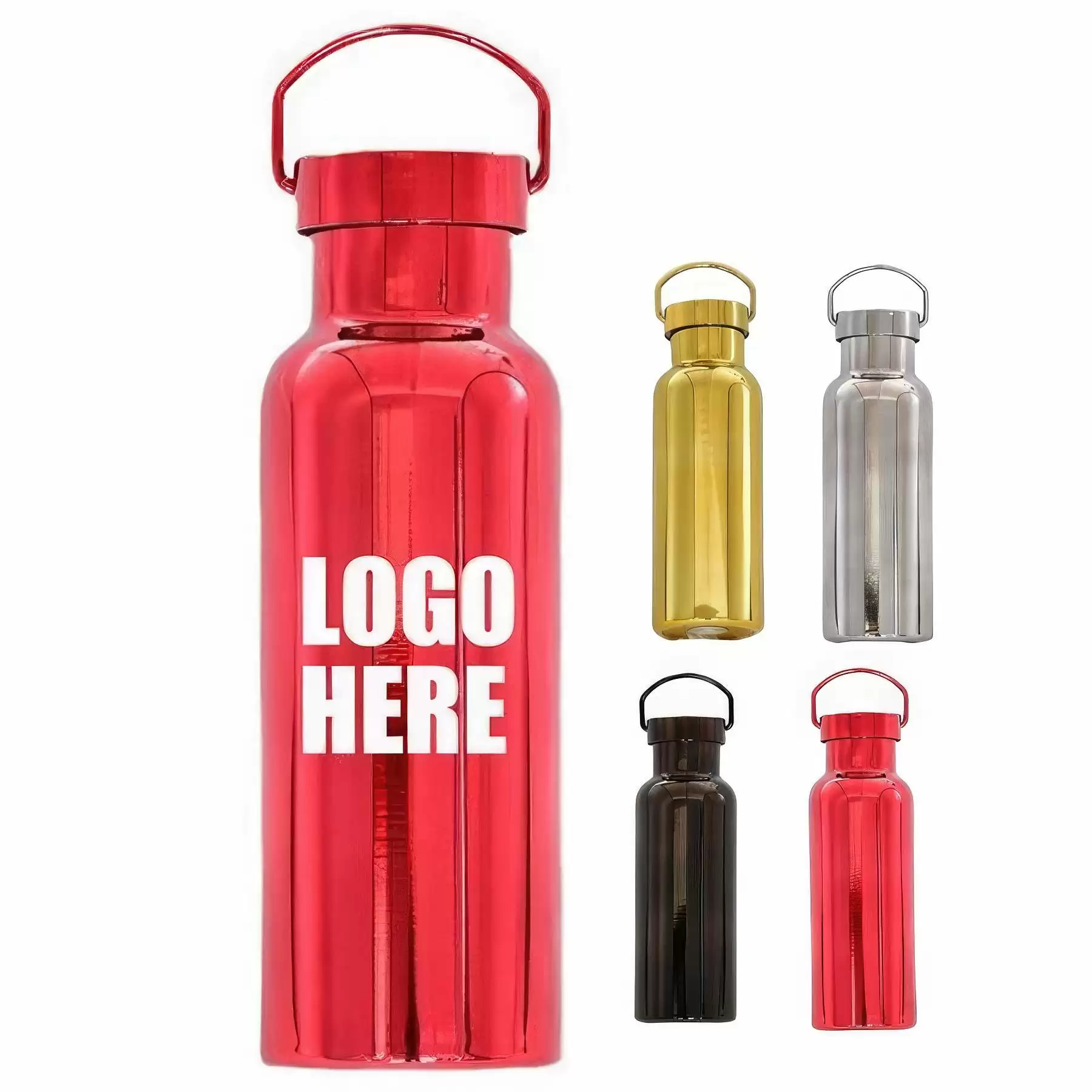 16.9oz Stainless Steel Outdoor Sports Car Thermal Bottle