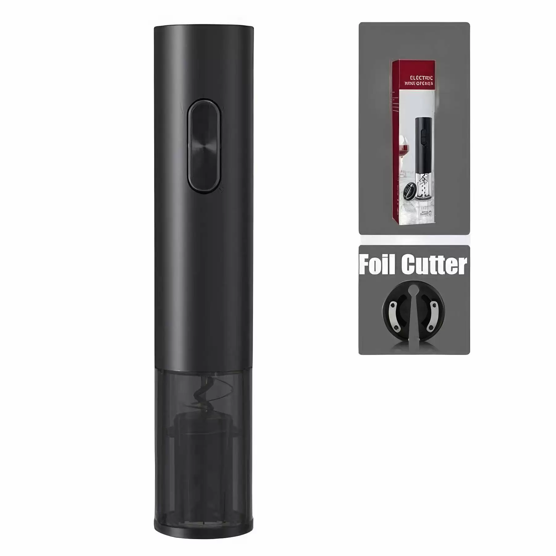 Electric Automatic Wine Bottle Opener with Foil Cutter - Image 2