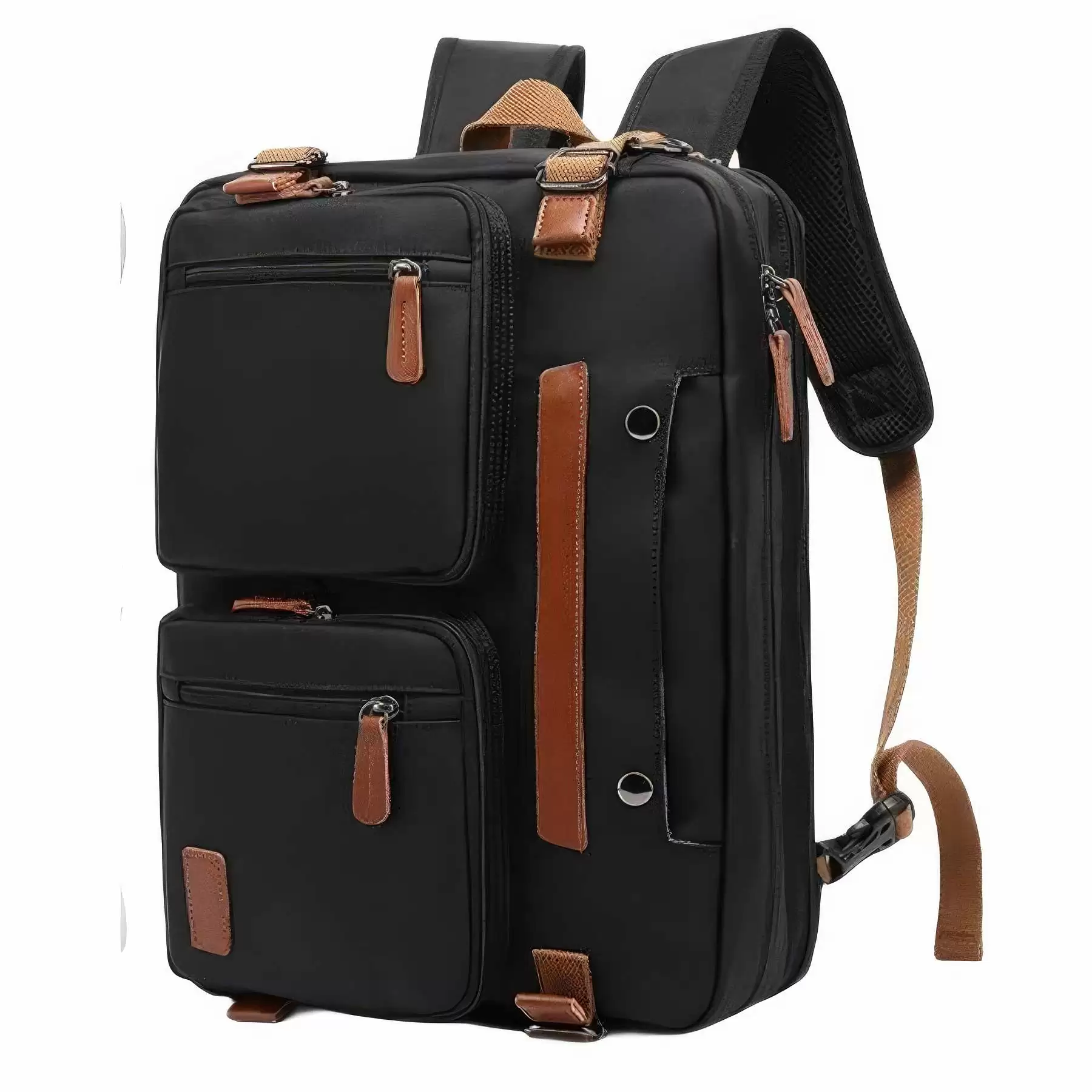 3-Way Multi-Function School Backpack Business Computer Bag - Image 2