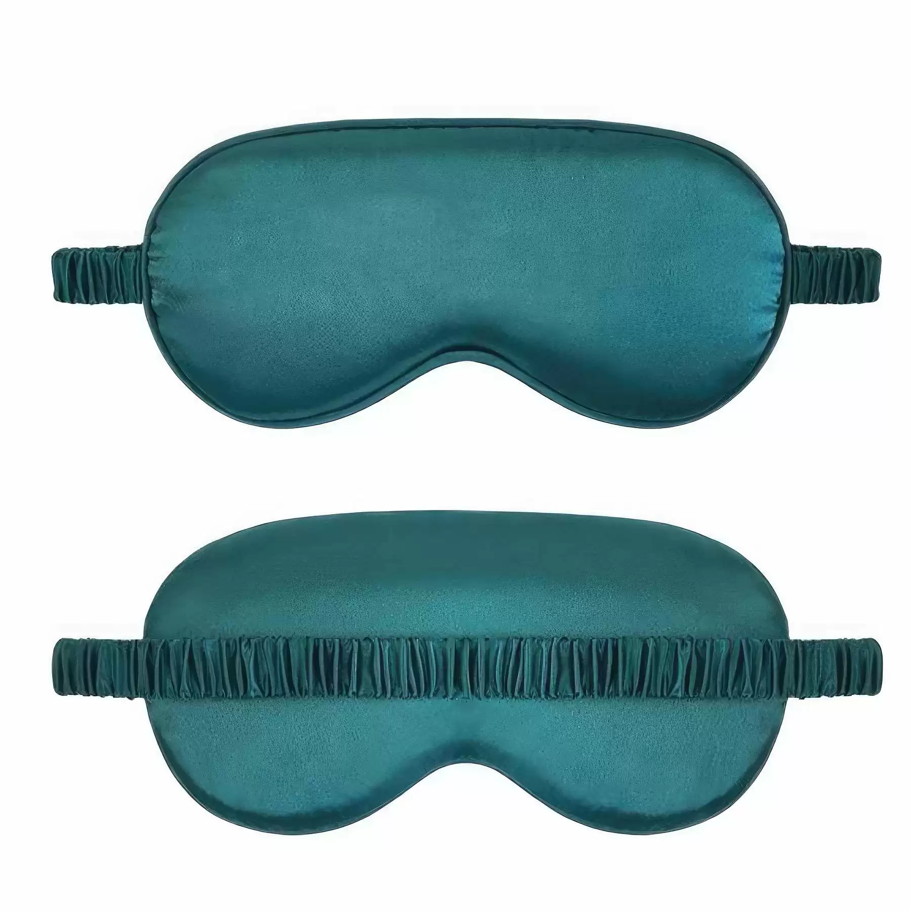 Custom Satin Silk Airplane Travel Sleeping Eye Mask - Image 2