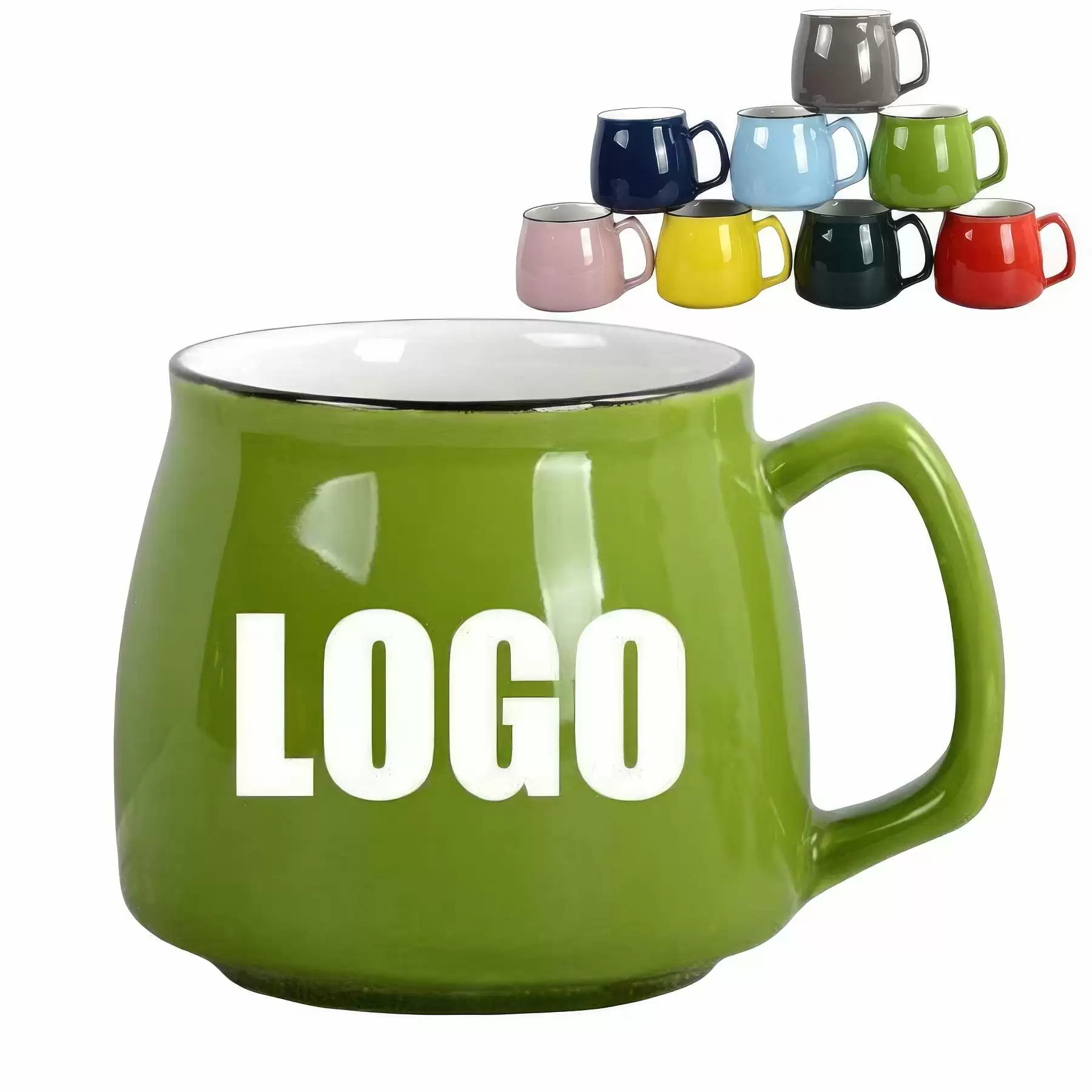 360ml 12oz Ceramic Coffe Tea Mug & Gift Drinking Cup