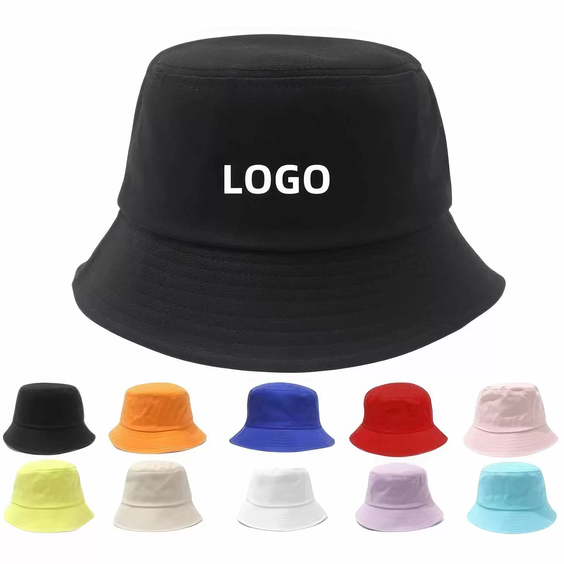 Custom Cotton Summer Outdoor Travel Picnic Bucket Hat