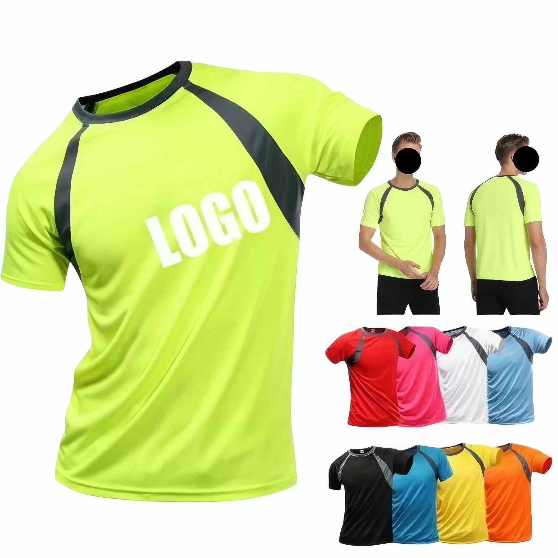Quick-Dry Cool Outdoor Sports T-Shirt Promotional Uniform