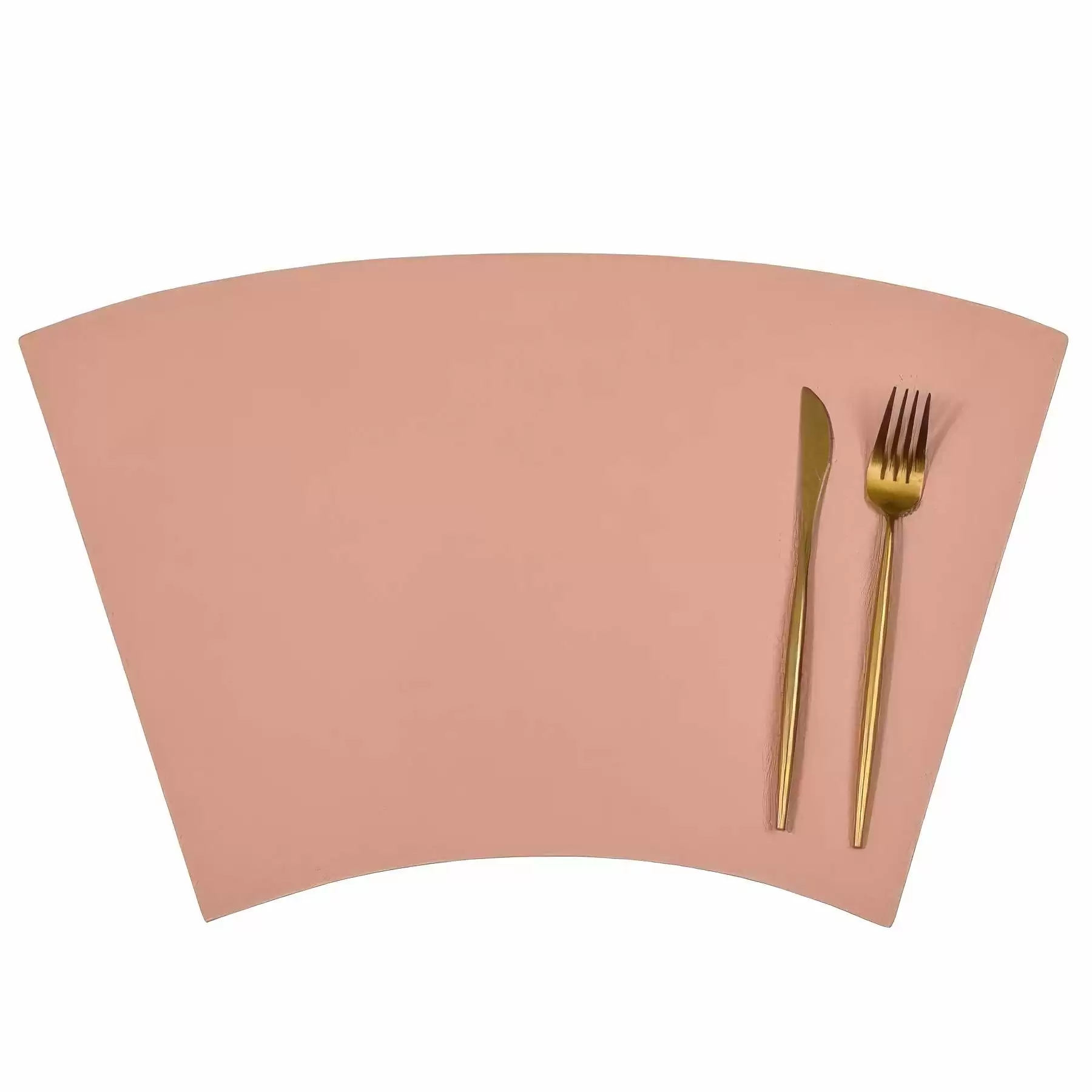 Custom PU Leather Restaurant Food Placemat Dining Table Mat: L - Image 2