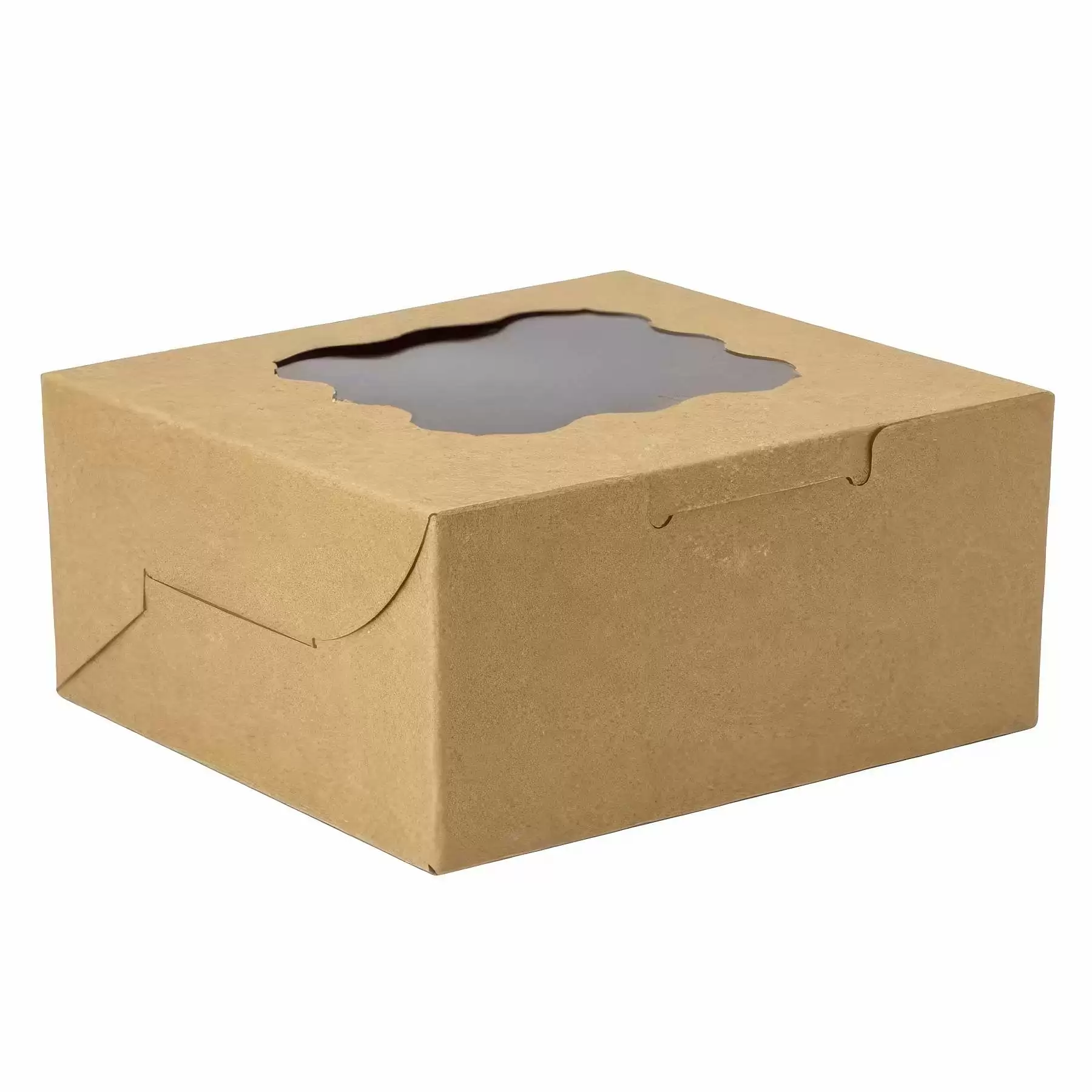 Custom TO-GO Cake Pastry Donut Packaging Box with Window - Image 2
